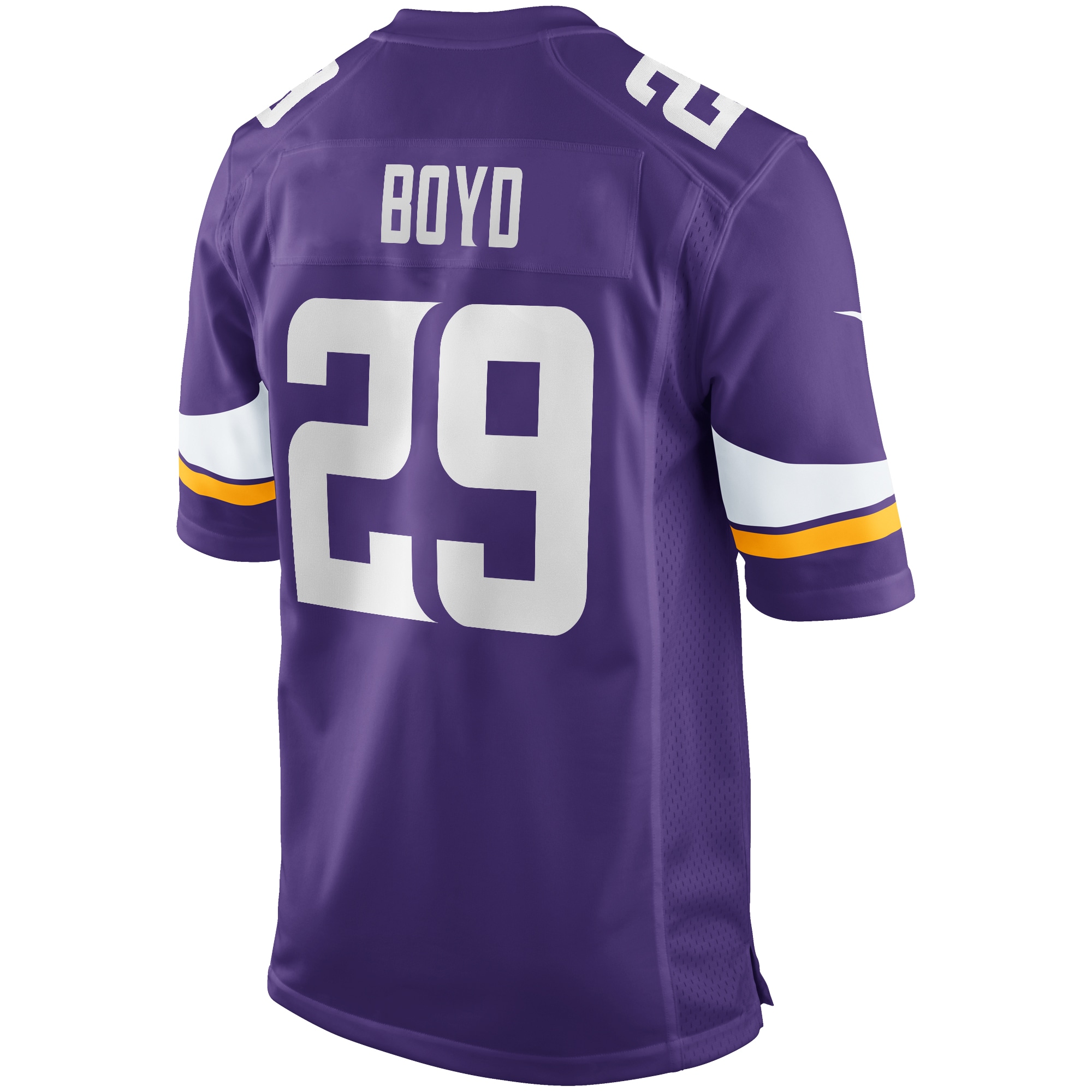 Kris Boyd Minnesota Vikings  Game Jersey - Purple