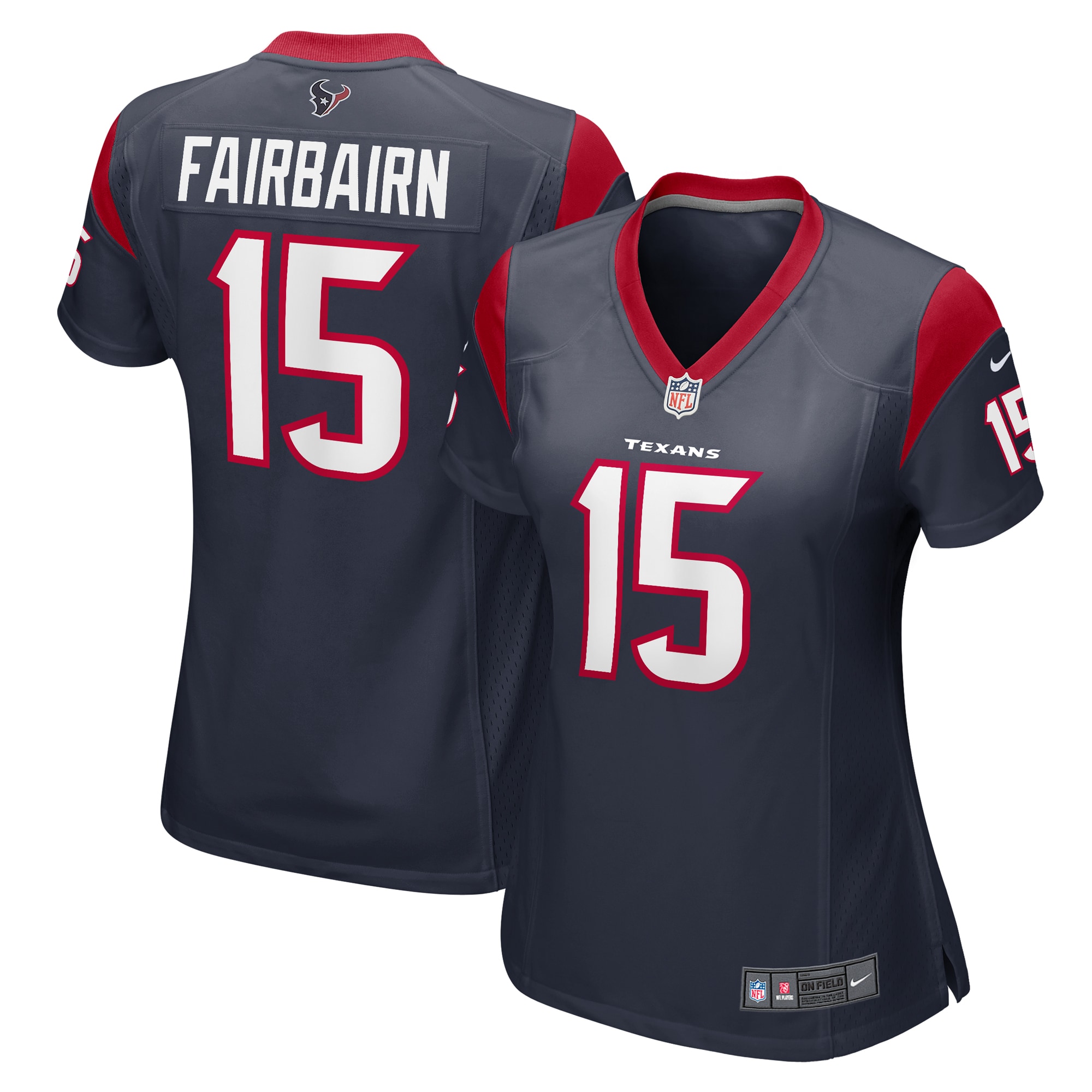 Ka'imi Fairbairn Houston Texans Women's Team Game Jersey -  Navy