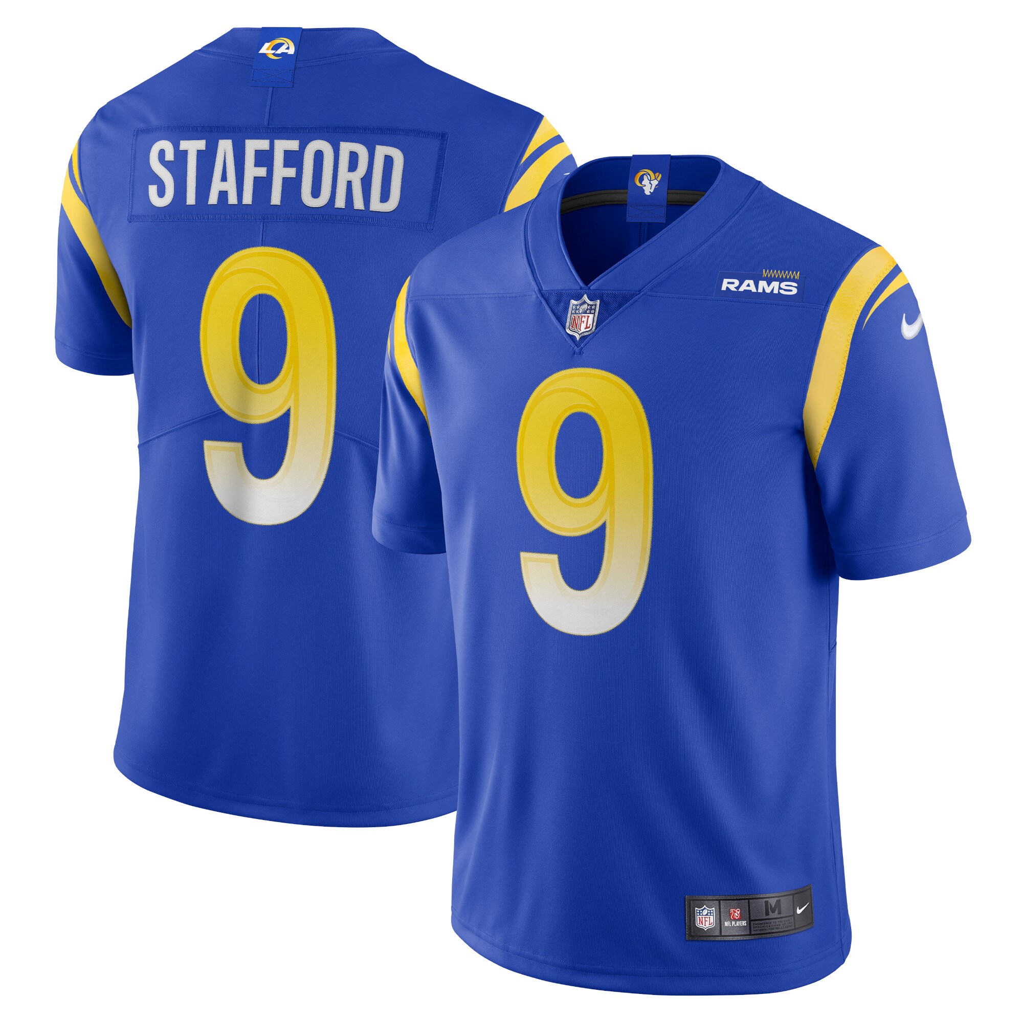 Matthew Stafford Los Angeles Rams  Vapor Limited Jersey - Royal