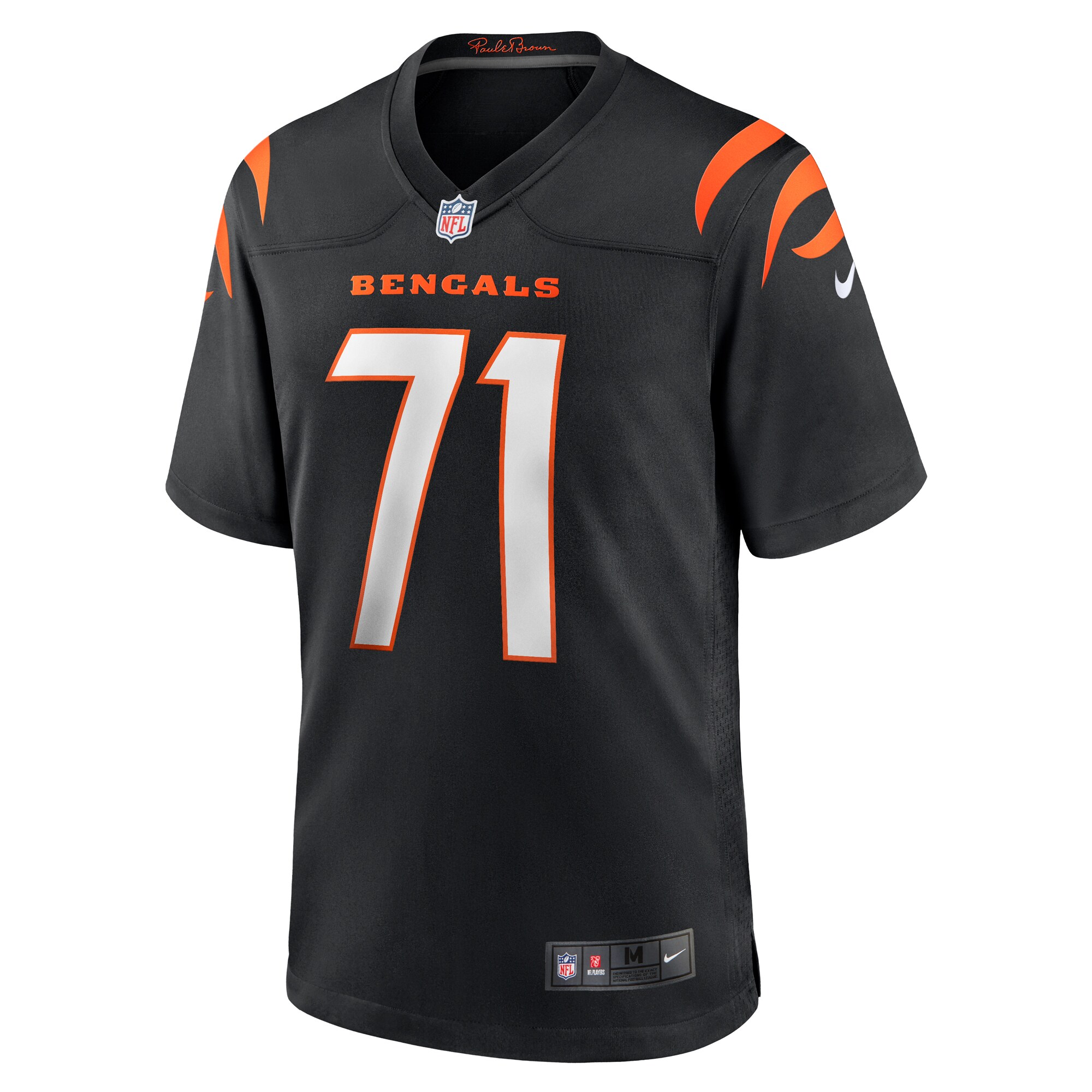 La'el Collins Cincinnati Bengals  Game Jersey - Black