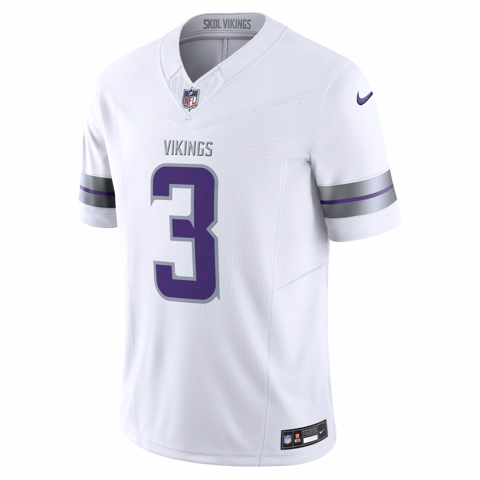 Addison Minnesota Vikings Alternate Vapor F.U.S.E. Limited Jersey - White