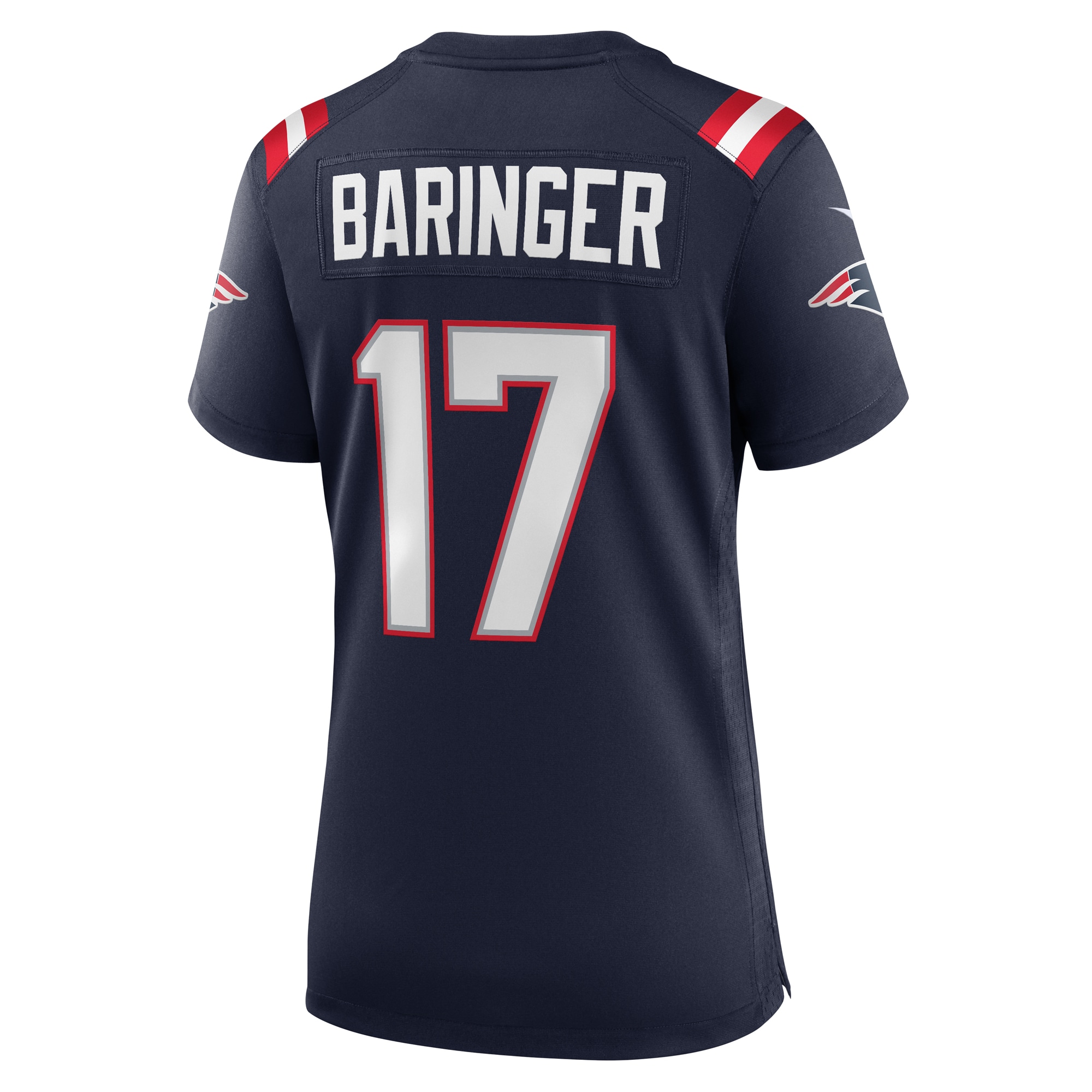 Bryce Baringer New England Patriots Women's Team Game Jersey -  Navy
