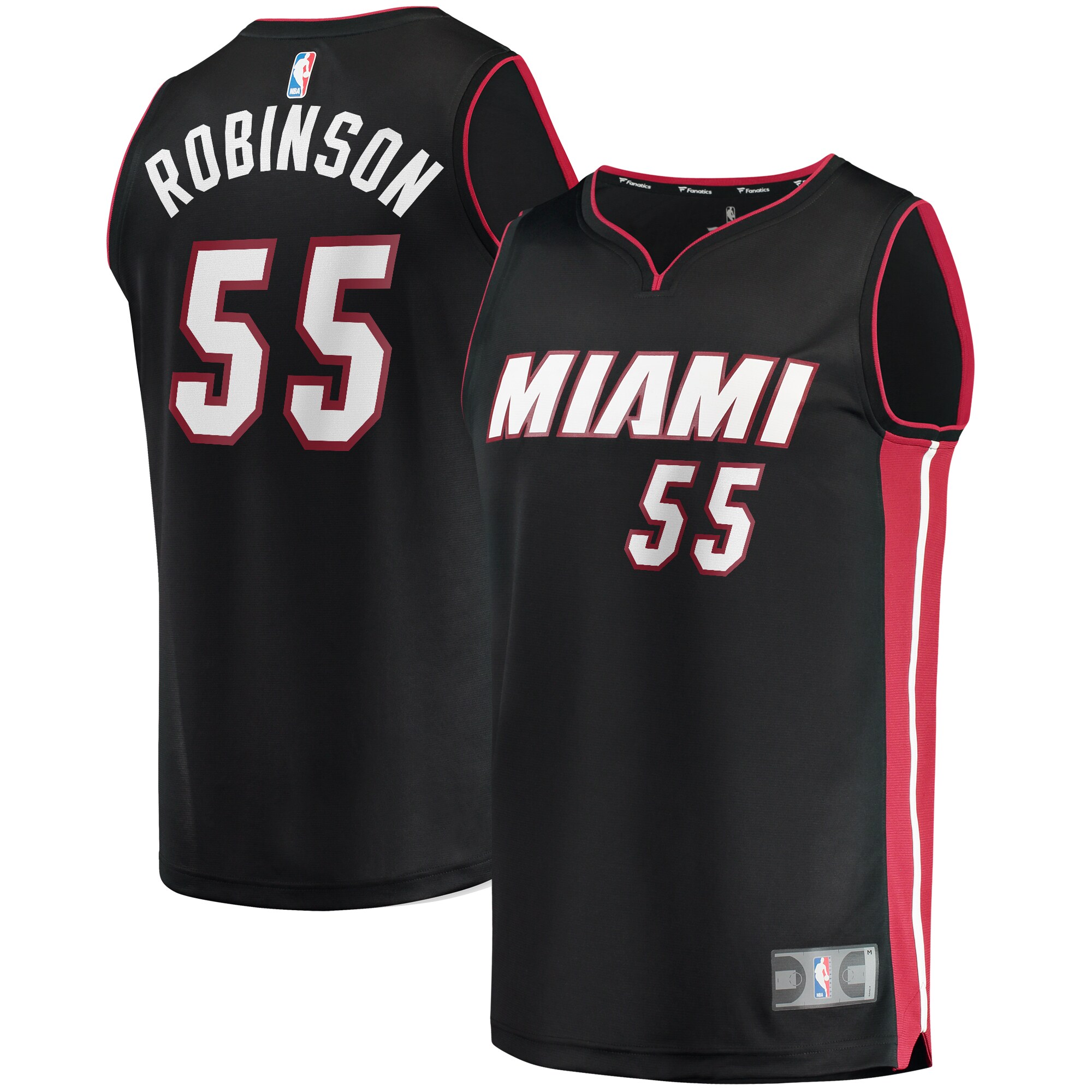 Duncan Robinson Miami Heat  Fast Break Player Jersey - Icon Edition - Black