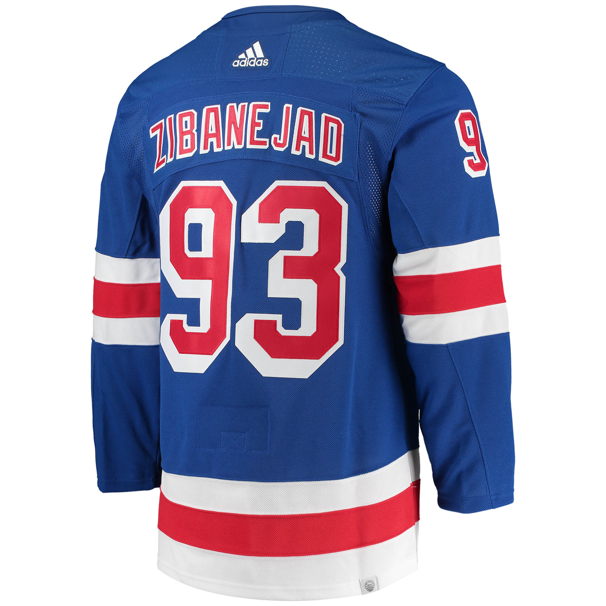 Mika Zibanejad New York Rangers  Home Primegreen Authentic Pro Player Jersey - Blue