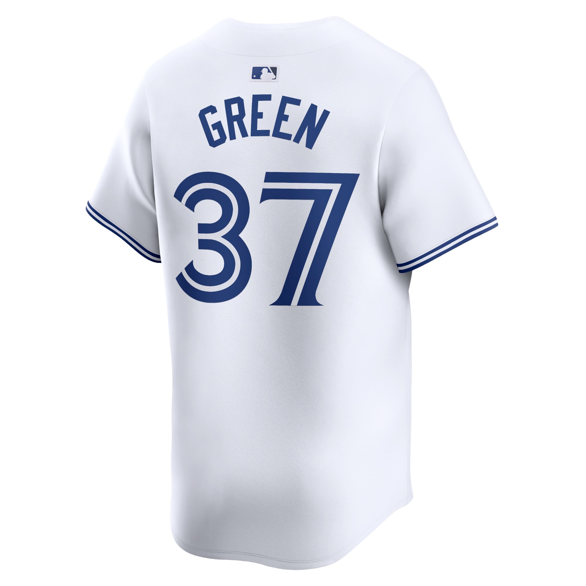 Men's Toronto Blue Jays Chad Green  White Home Limited Player Jersey