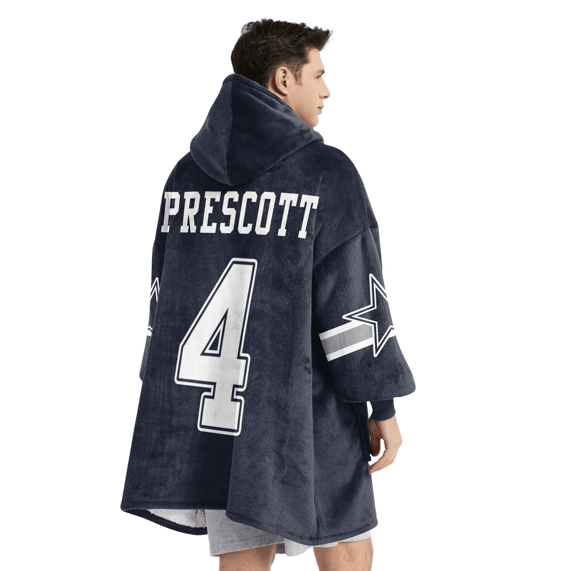Adult D.P 4 Captain Dalllas Football Unisex Blanket Hoodie