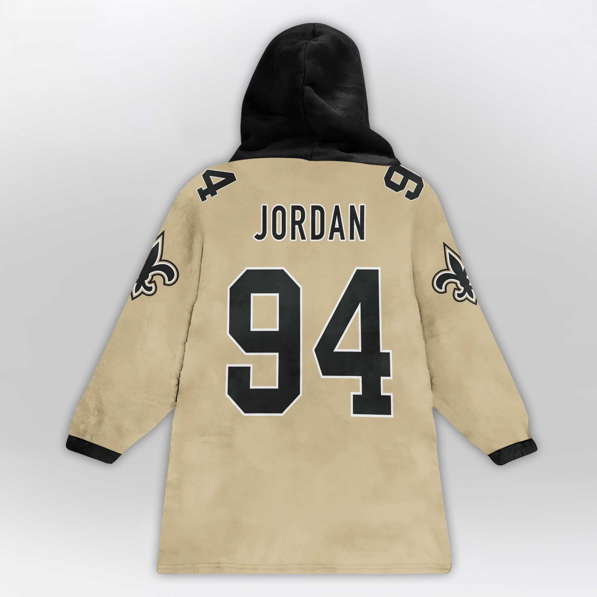 Kid C.J 94 New Orleans Football Unisex Blanket Hoodie