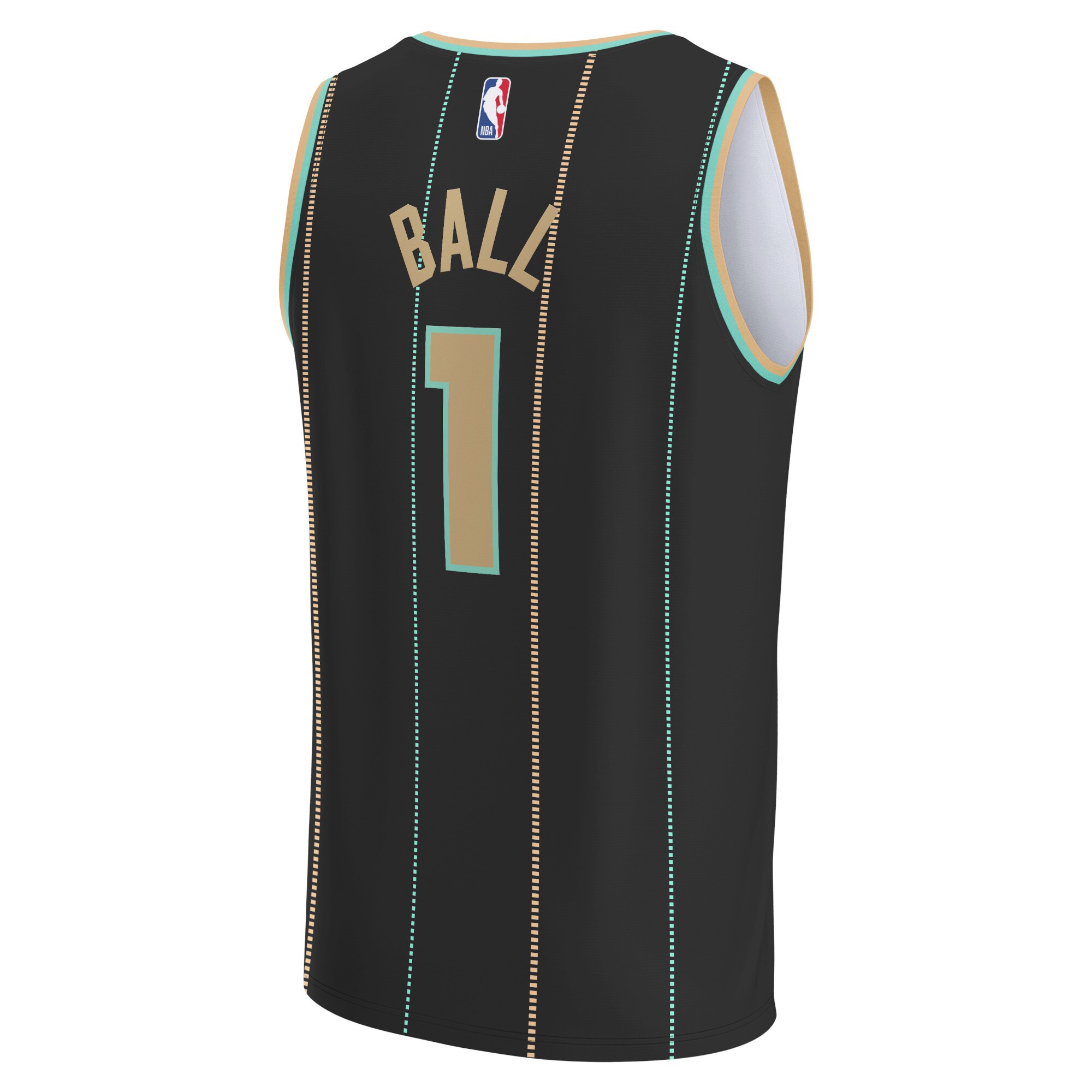 LaMelo Ball Charlotte Hornets  2022/23 Fastbreak Jersey - City Edition - Black