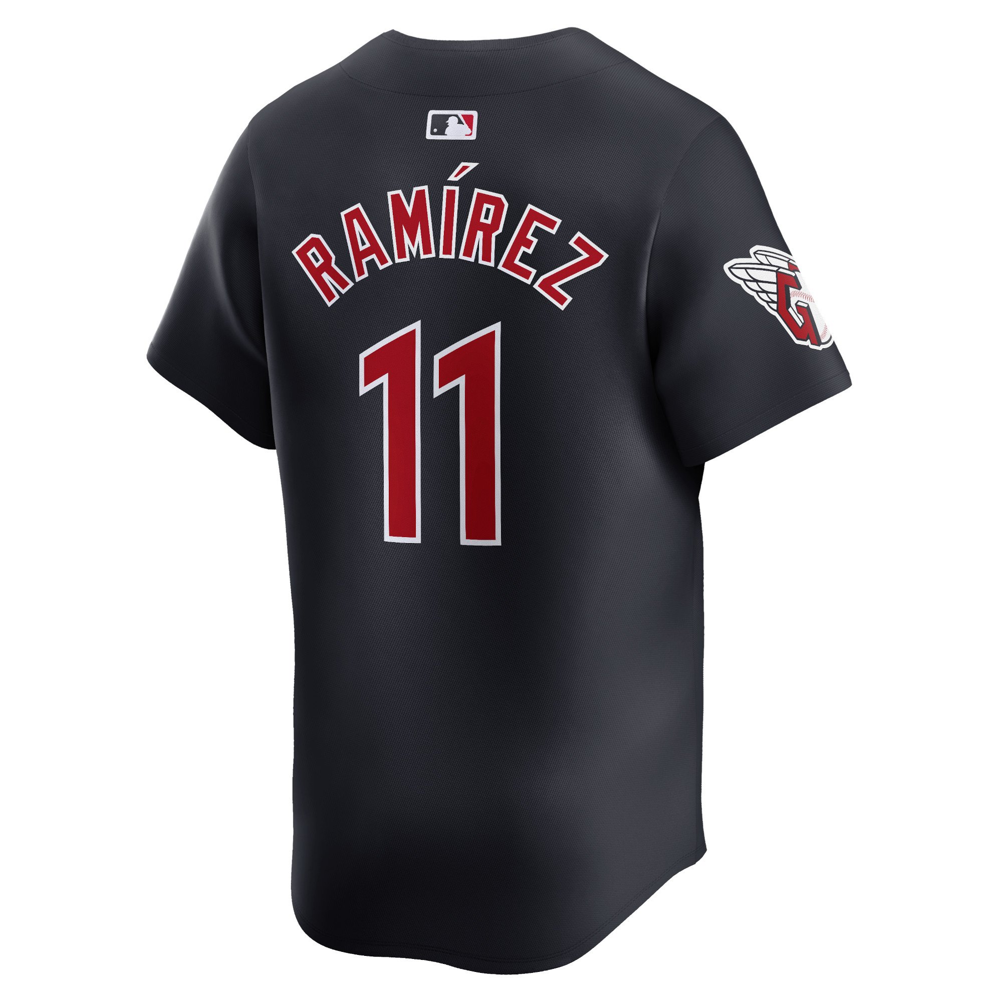 Men's Cleveland Guardians José RamÃrez  Navy Alternate Limited Player Jersey