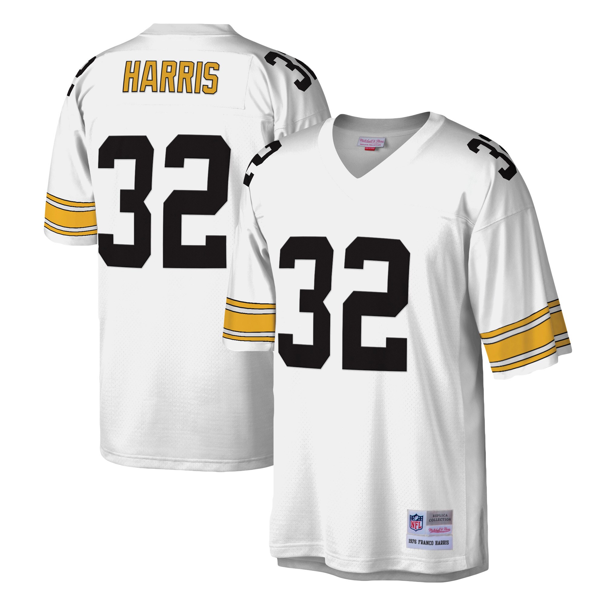 Franco Harris Pittsburgh Steelers  Legacy Replica Jersey - White