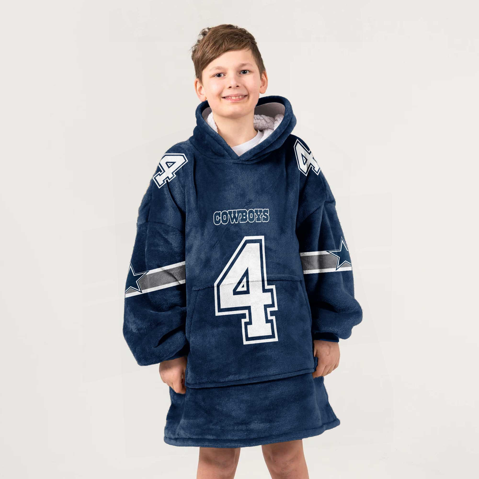 Adult D.P 4 Dallas Football Unisex Blanket Hoodie