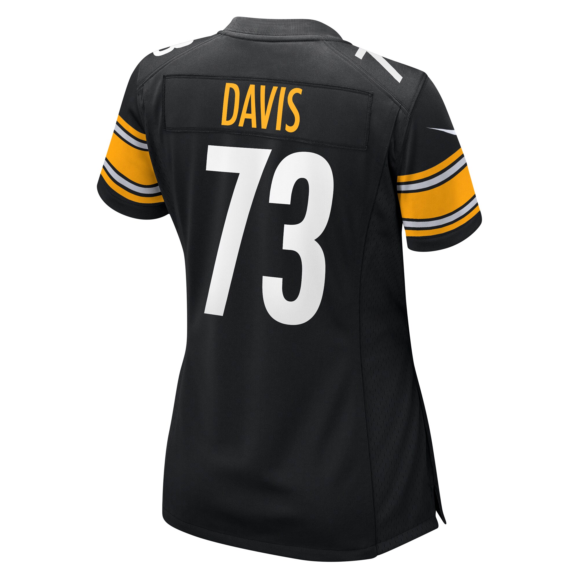 Carlos Davis Pittsburgh Steelers  Women's Game Jersey - Black