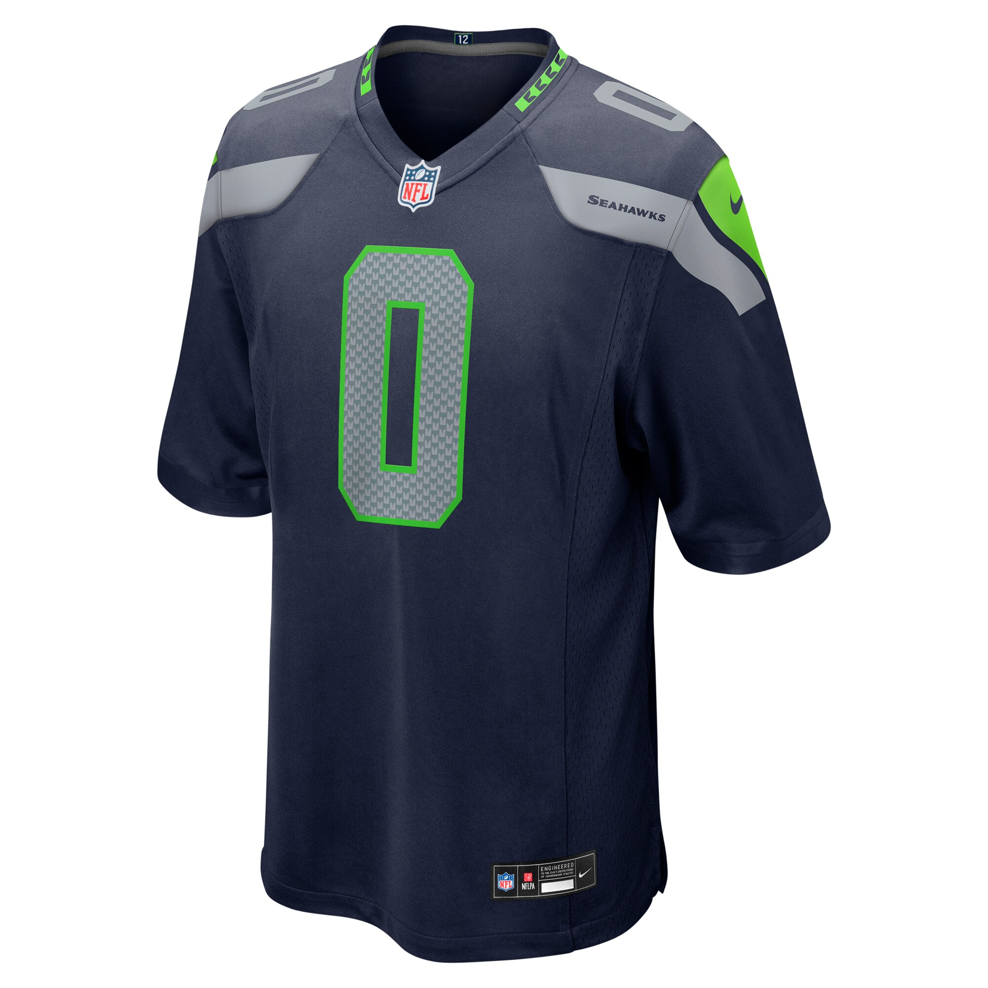 Devin Bush Seattle Seahawks  Game Jersey - College Navy