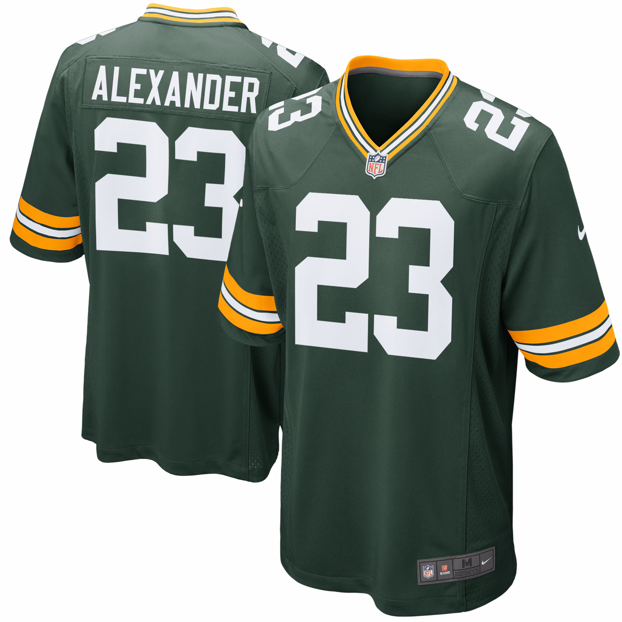 Jaire Alexander Green Bay Packers Game Player Jersey - Green