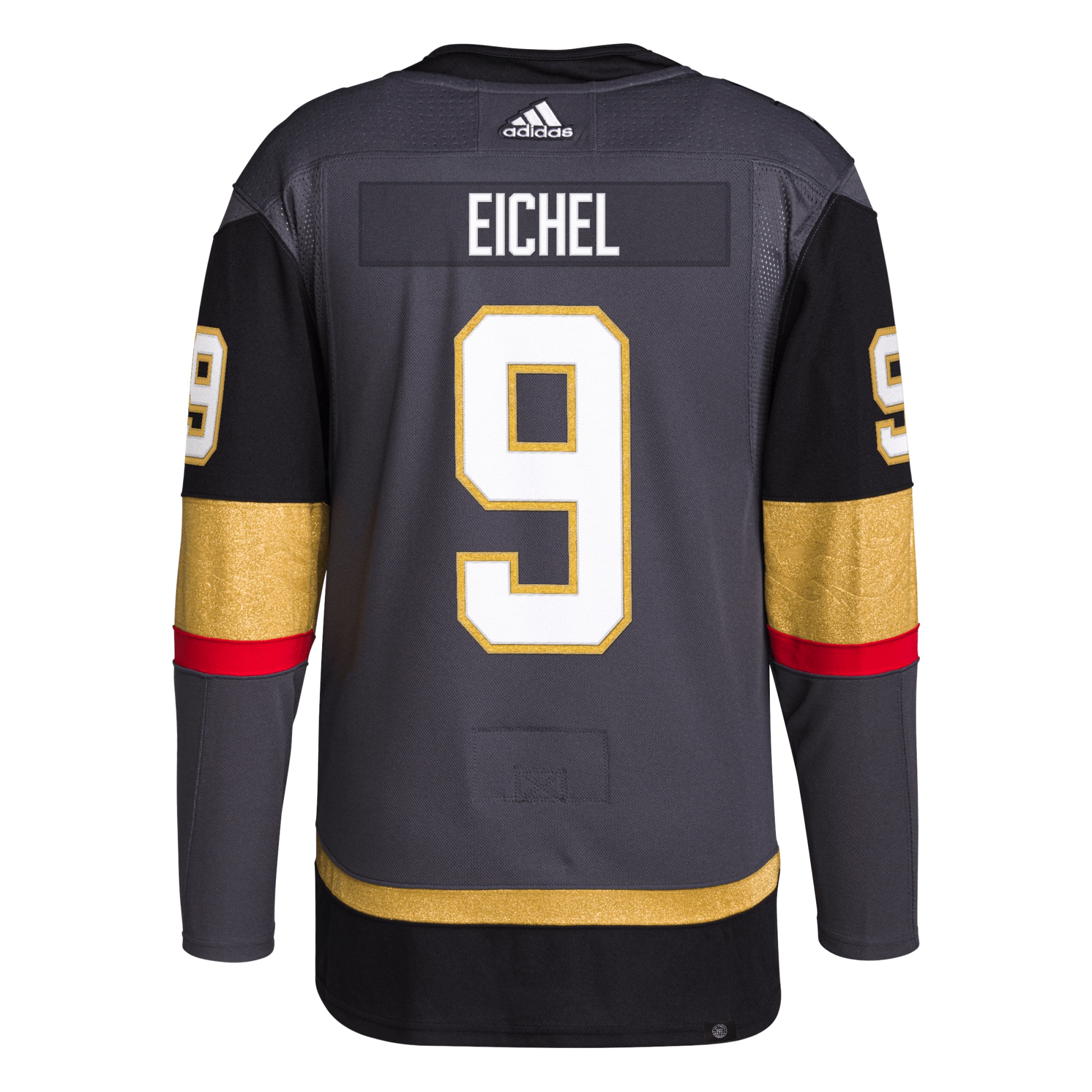 Jack Eichel Vegas Golden Knights  2023 Stanley Cup Champions Authentic Alternate Player Jersey - Gray