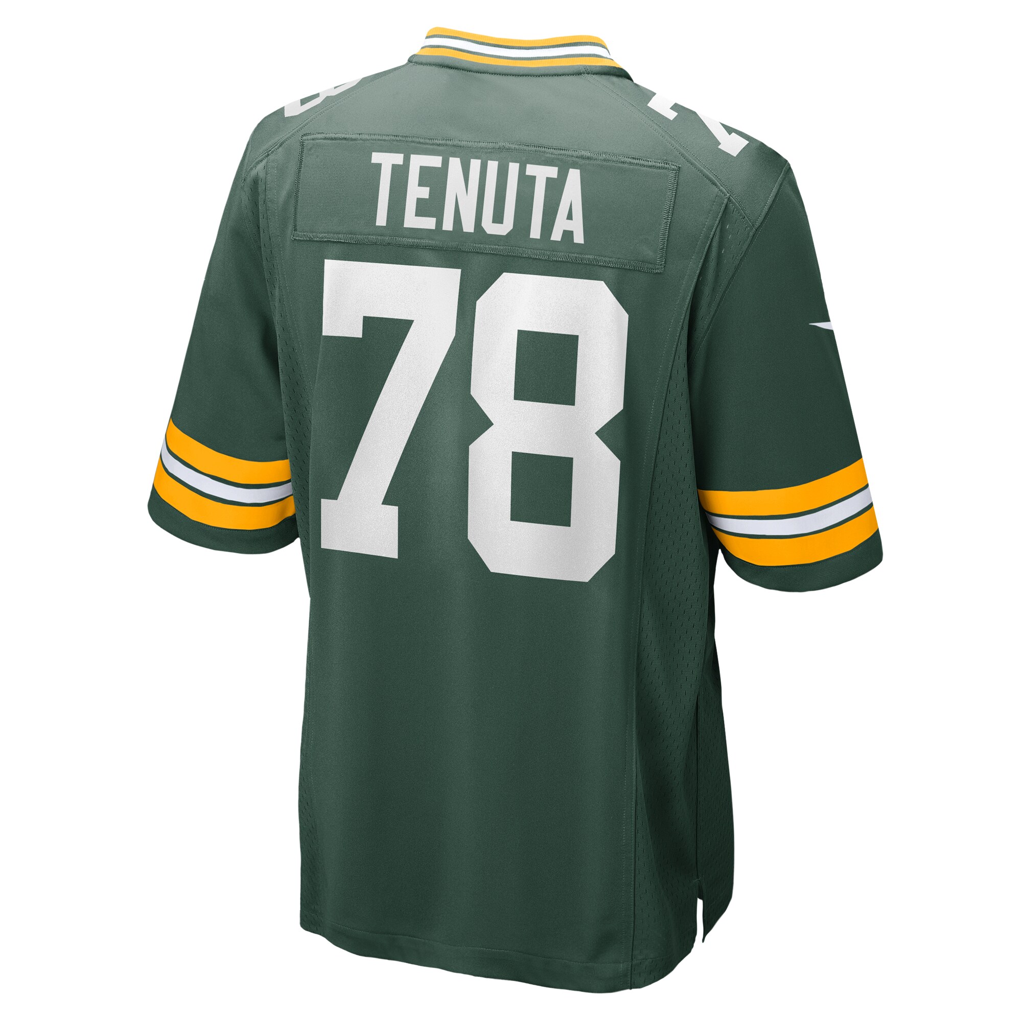 Luke Tenuta Green Bay Packers Home Game Player Jersey - Green