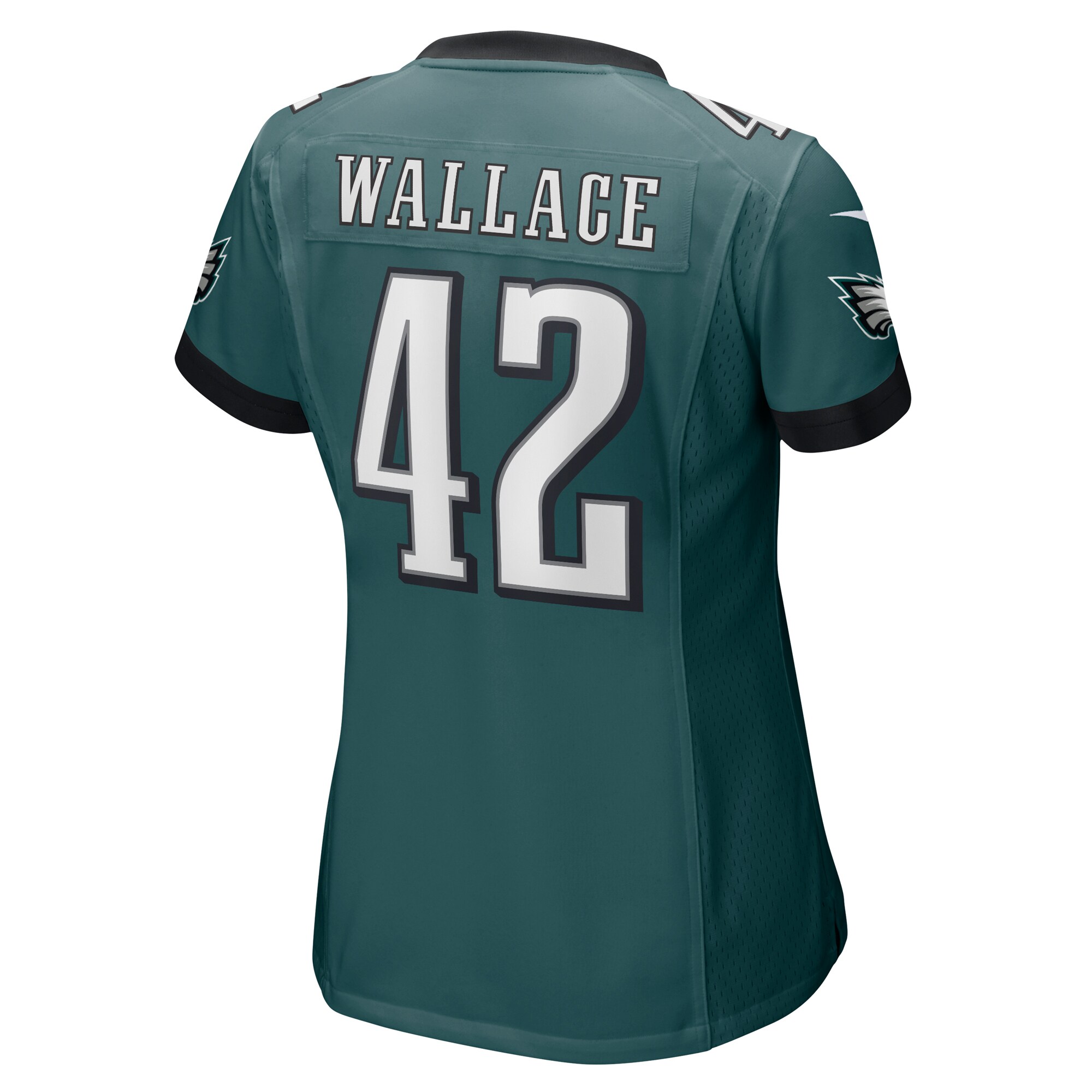 K'Von Wallace Philadelphia Eagles  Women's Game Jersey - Midnight Green