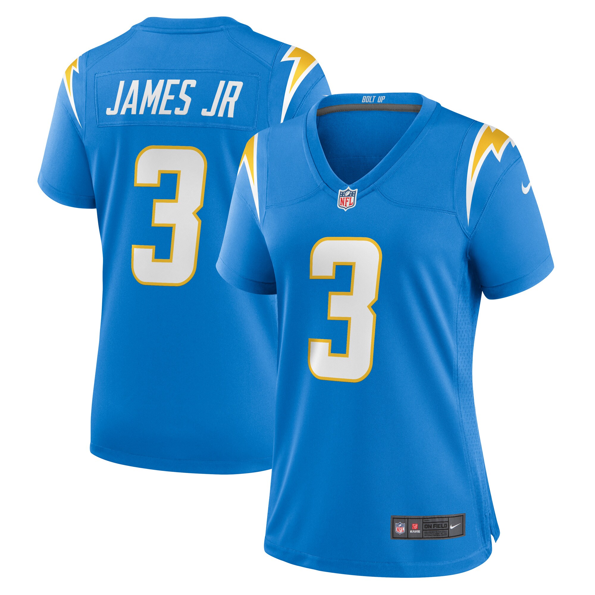 Derwin James Jr. Los Angeles Chargers  Women's Game Jersey - Powder Blue