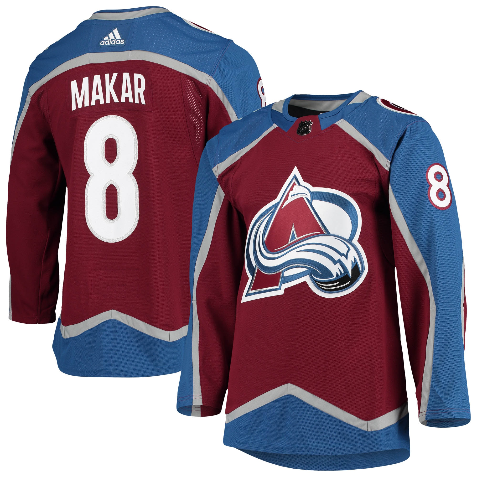 Cale Makar Colorado Avalanche  Home Primegreen Authentic Pro Player Jersey - Burgundy