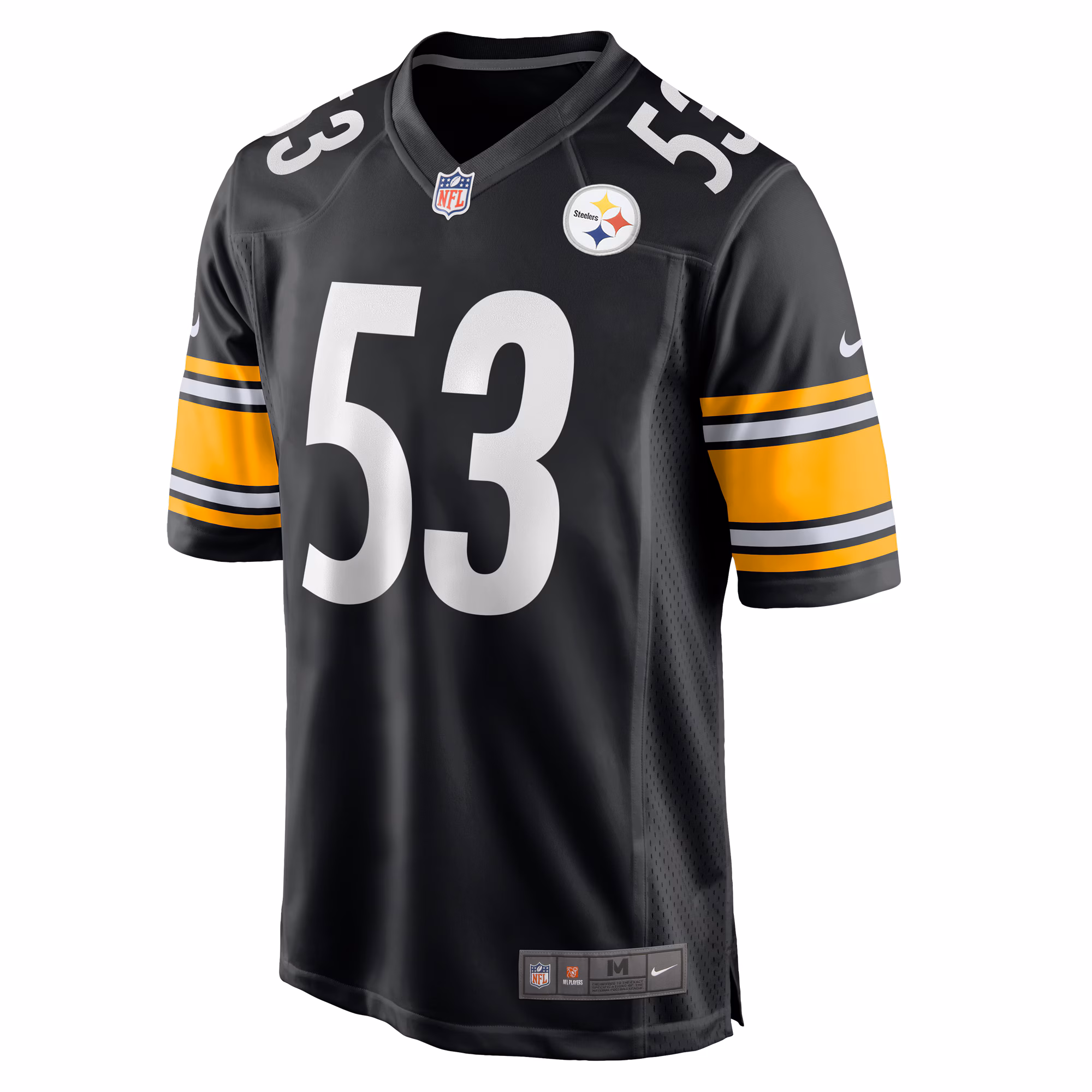 Kyron Johnson Pittsburgh Steelers  Game Jersey -  Black