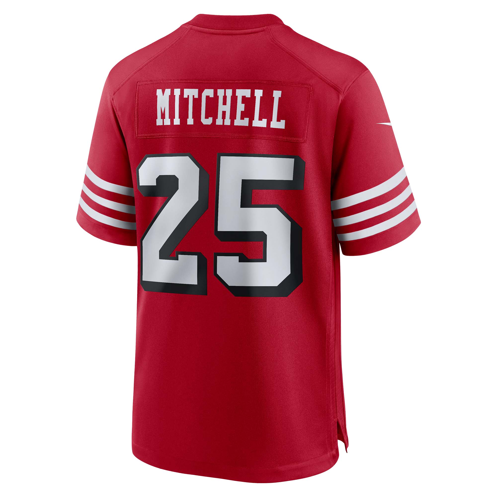 Elijah Mitchell San Francisco 49ers  Alternate Game Jersey - Scarlet