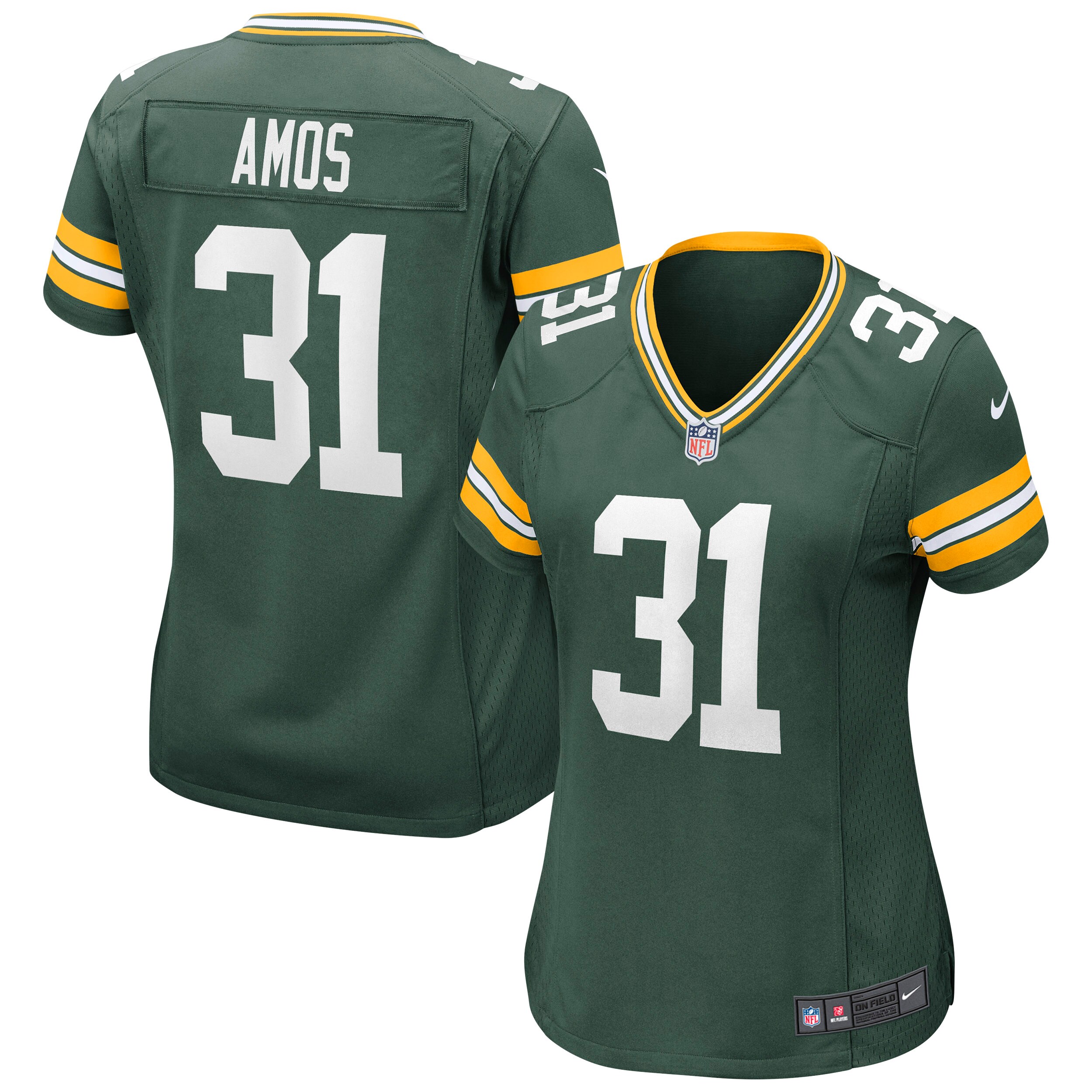 Adrian Amos Green Bay Packers  Women's Game Jersey - Green