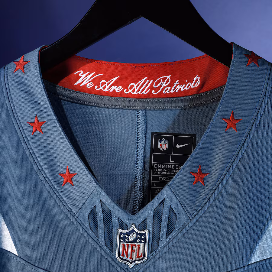 Drake Maye #10 New England Patriots 2025 Rivalries Collection Limited Jersey - Storm Blue