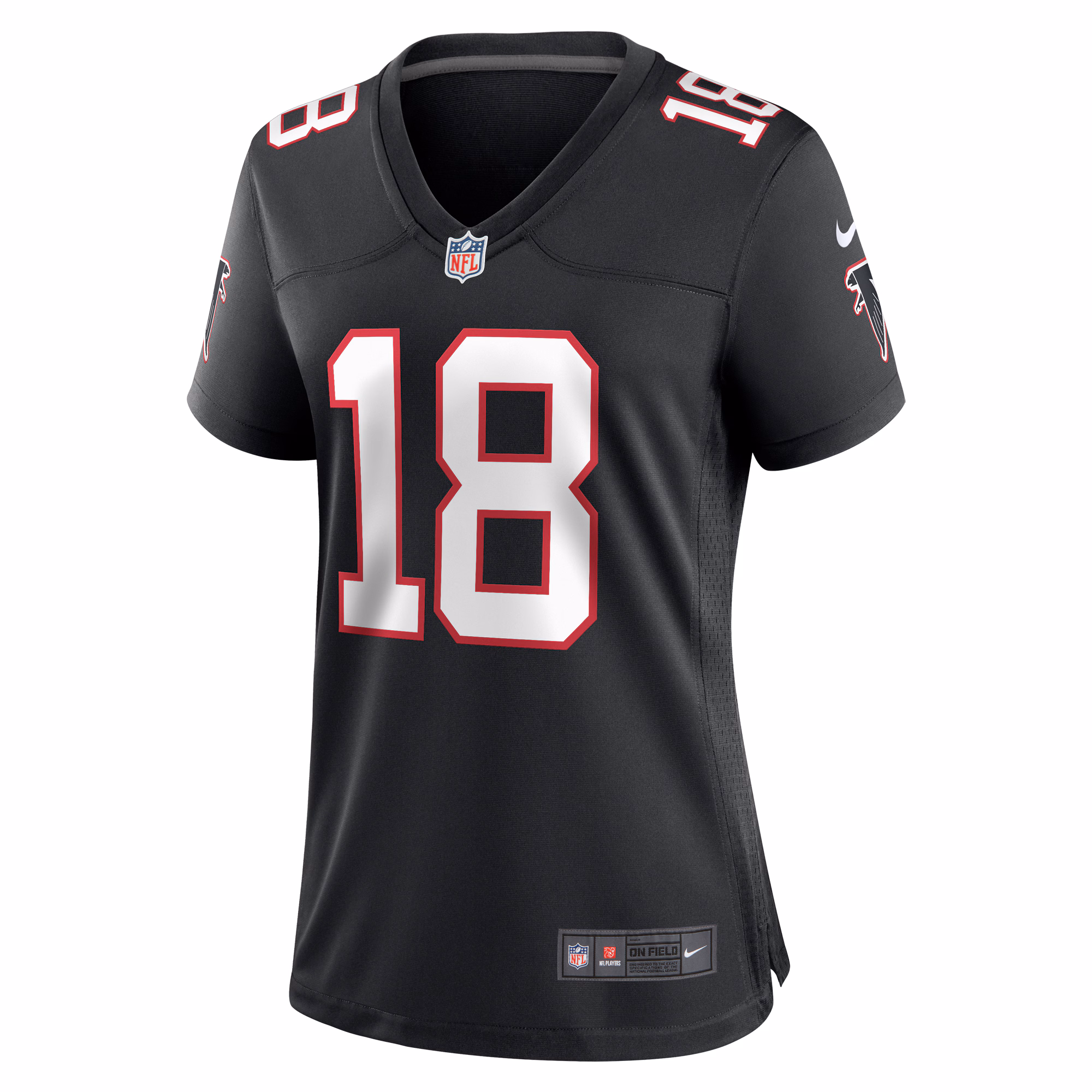 Kirk Cousins Atlanta Falcons Women's Alternate Game Jersey -  Black