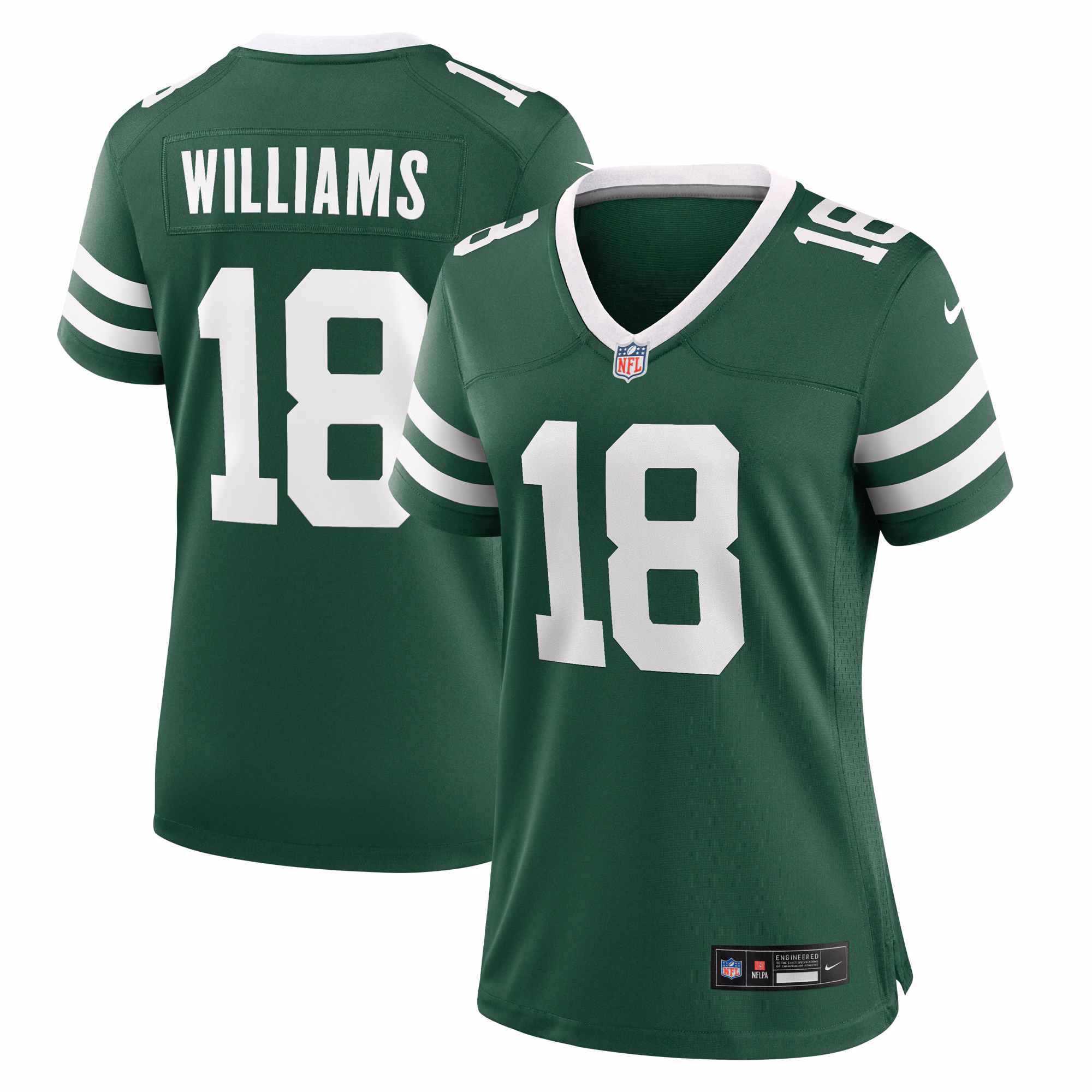 Mike Williams New York Jets Women's  Alternate Game Player Jersey – Legacy Black