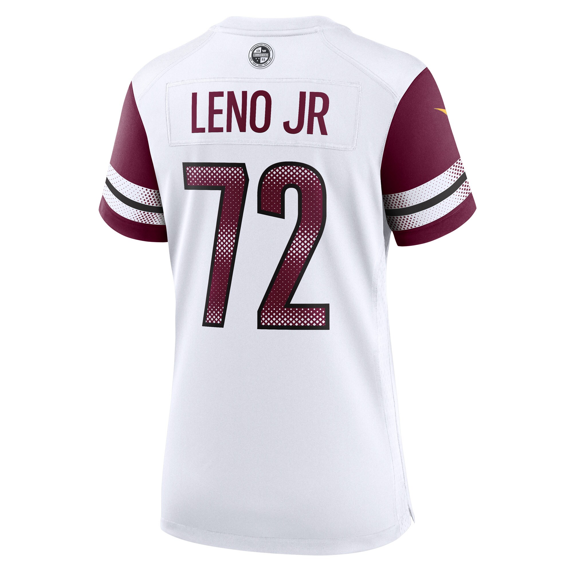 Charles Leno Jr. Washington Commanders  Women's Away Game Player Jersey - White