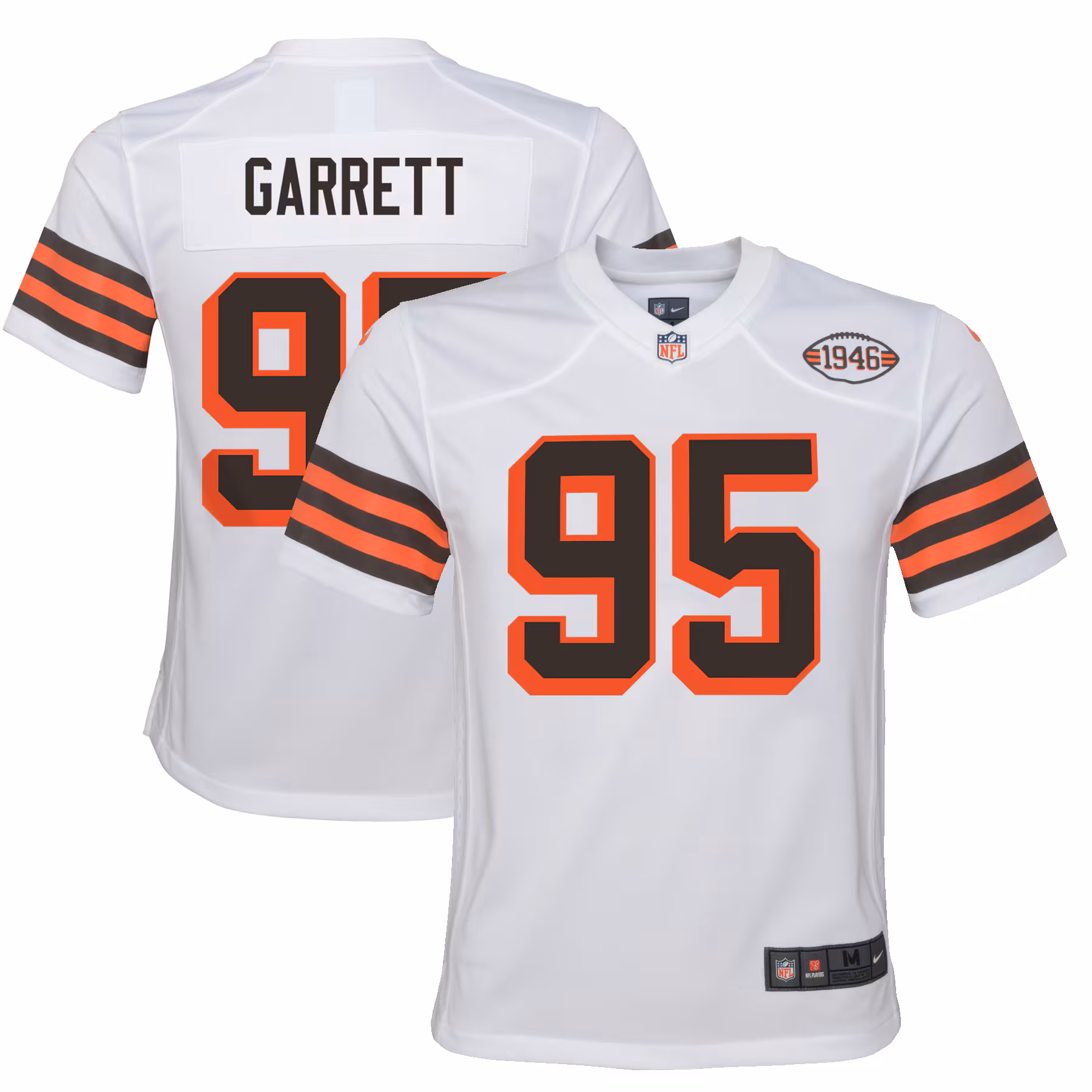 Myles Garrett Cleveland Browns Youth Game Jersey - White