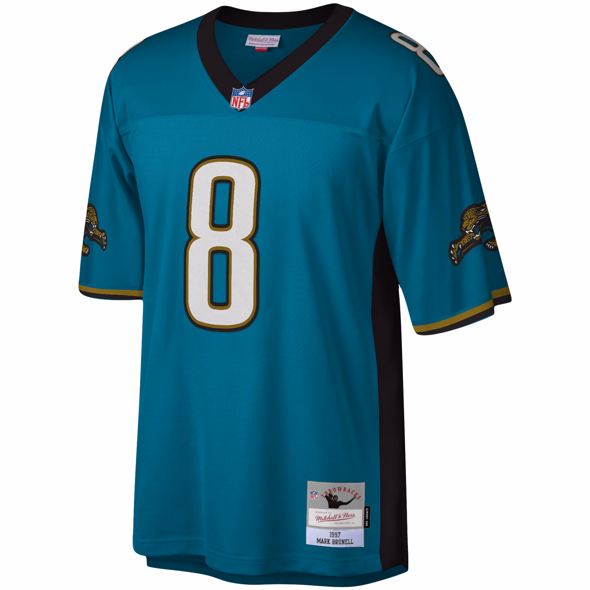 Mark Brunell Jacksonville Jaguars Legacy Replica Jersey - Teal