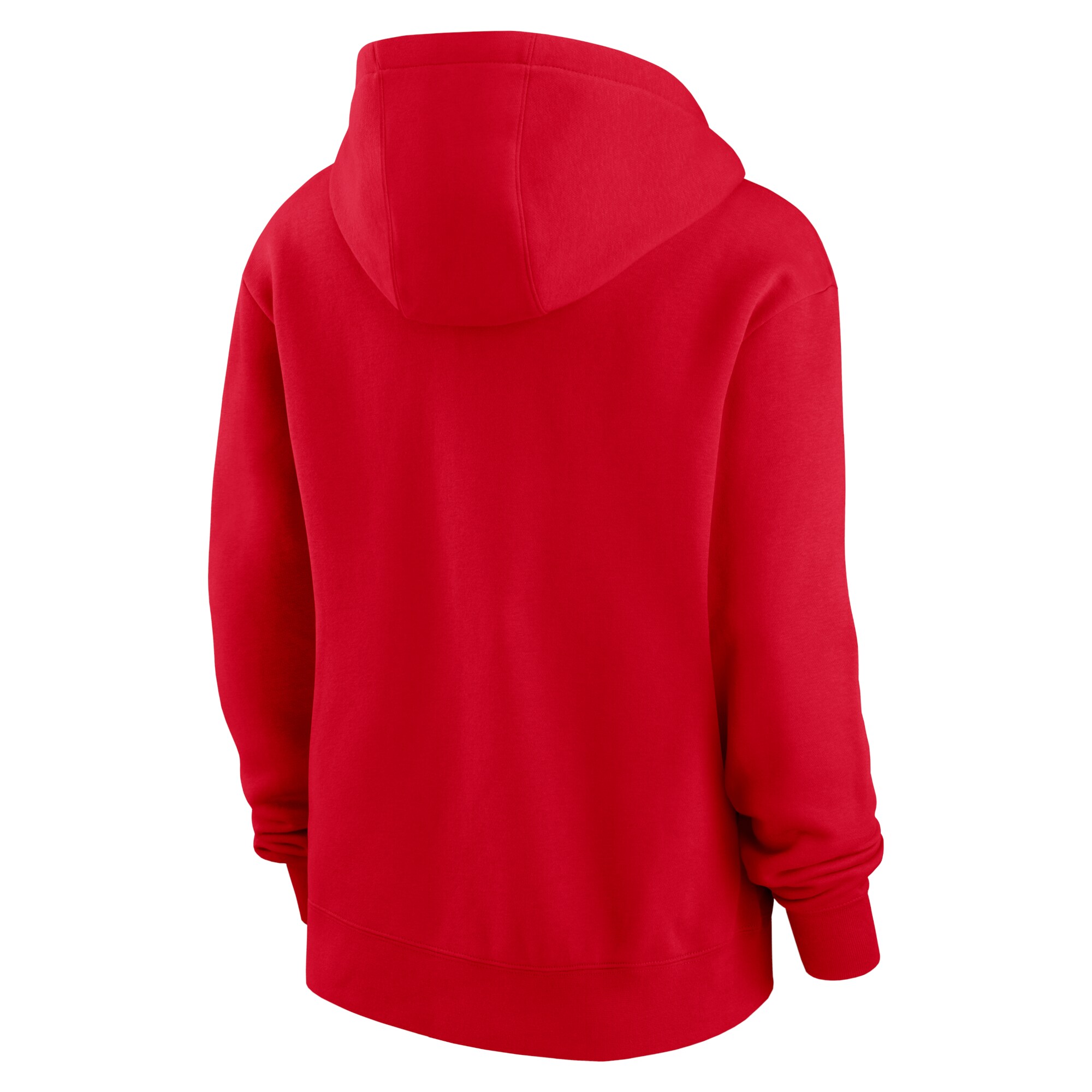 Kansas City Chiefs Women's Club Fleece Pullover Hoodie - Red
