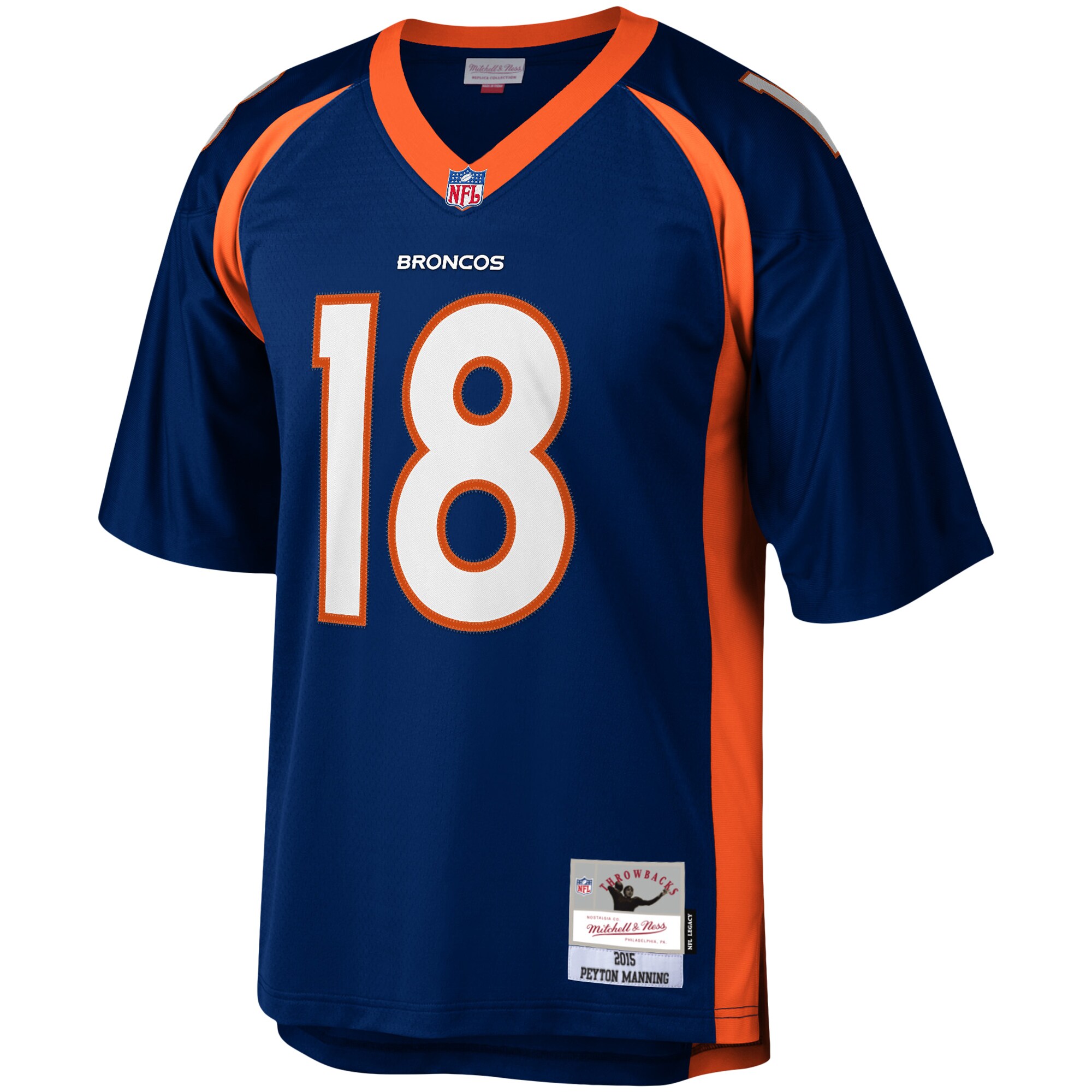 Peyton Manning Denver Broncos  2015 Legacy Replica Jersey - Navy
