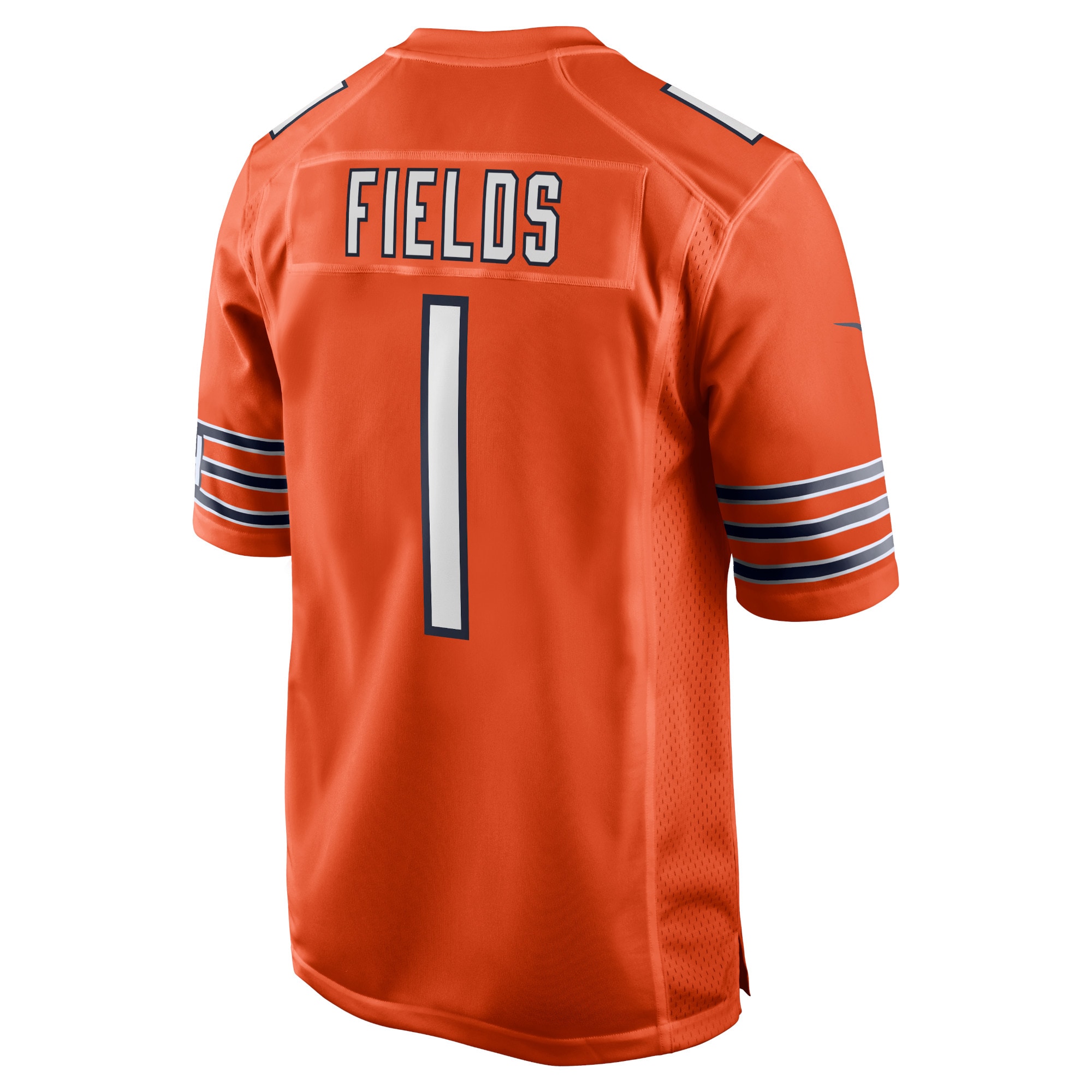 Justin Fields Chicago Bears  Player Game Jersey - Orange
