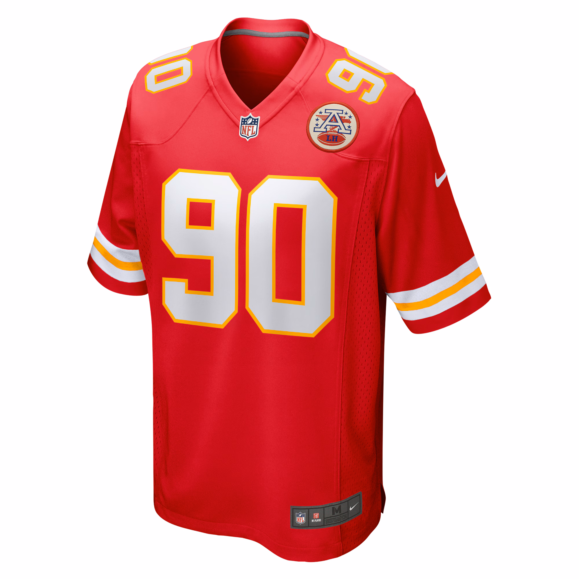 Charles Omenihu Kansas City Chiefs Game Player Jersey - Red