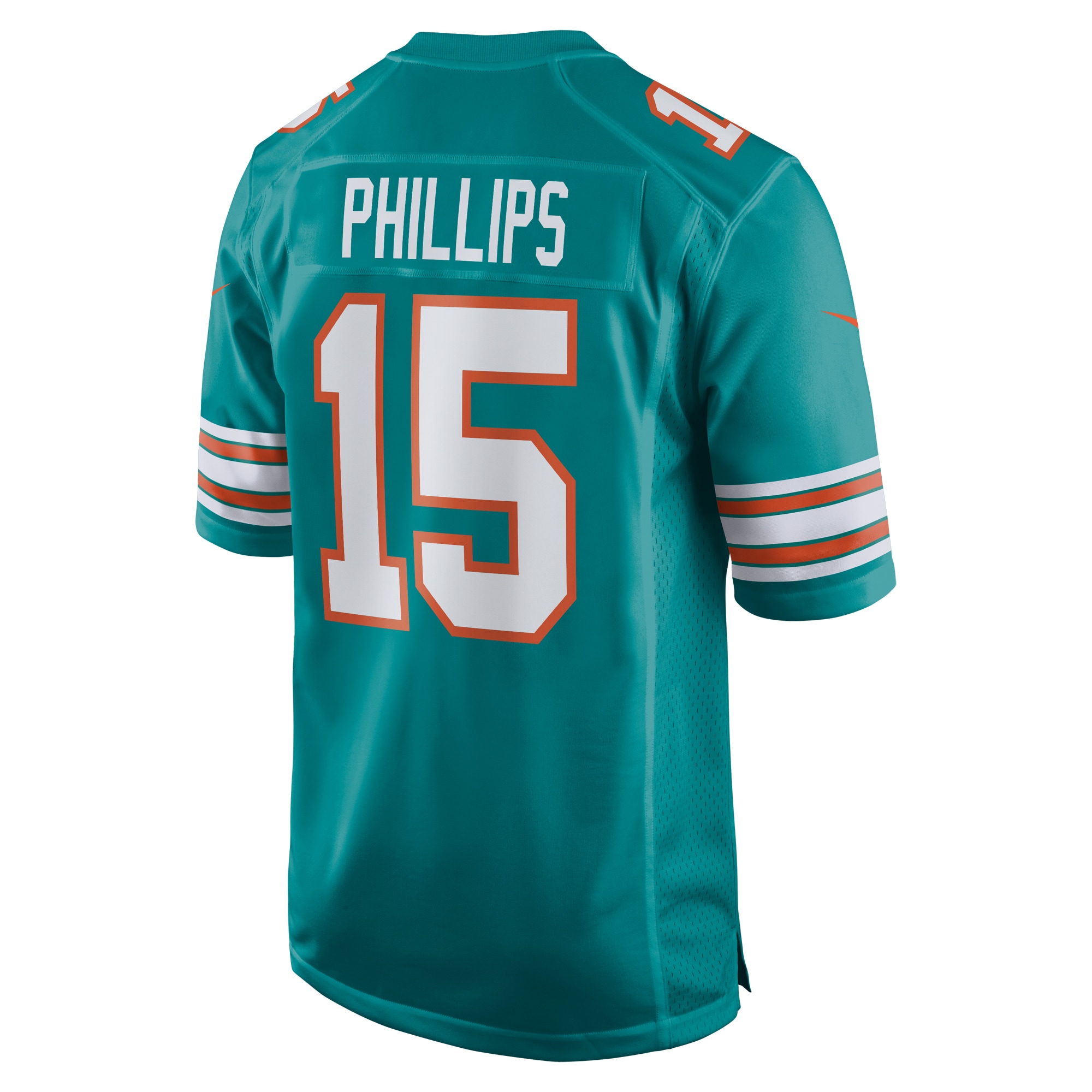 Jaelan Phillips Miami Dolphins Alternate Game Jersey - Aqua