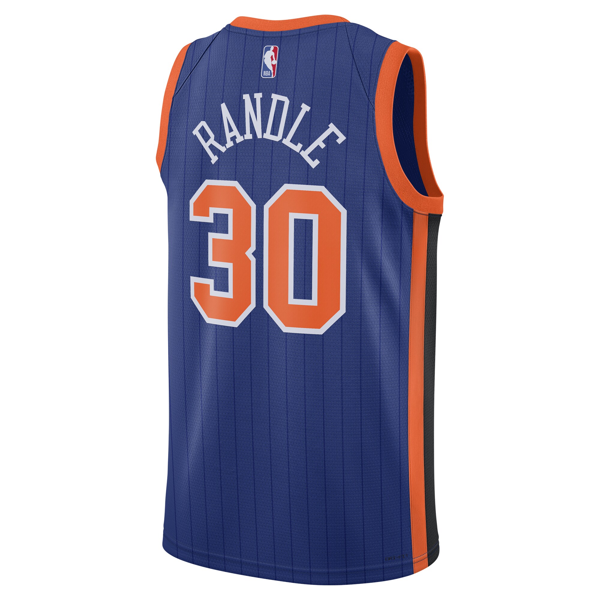 Unisex New York Knicks Julius Randle  Blue 2023/24 Swingman Jersey - City Edition