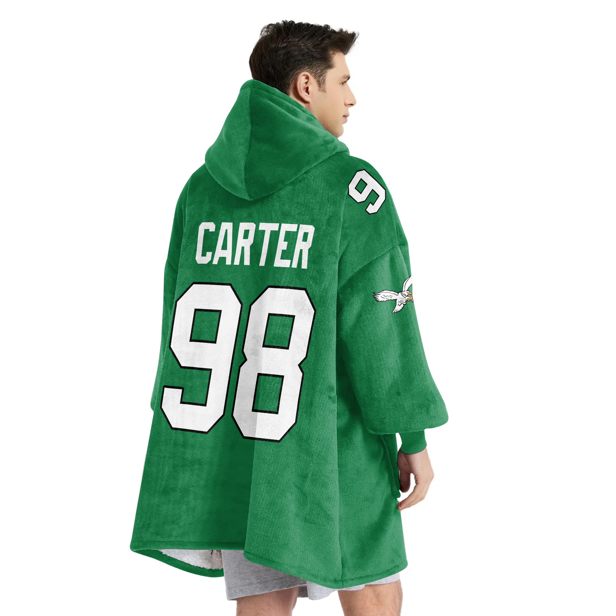 Adult J.C 98 Philadelphia Football Unisex Blanket Hoodie