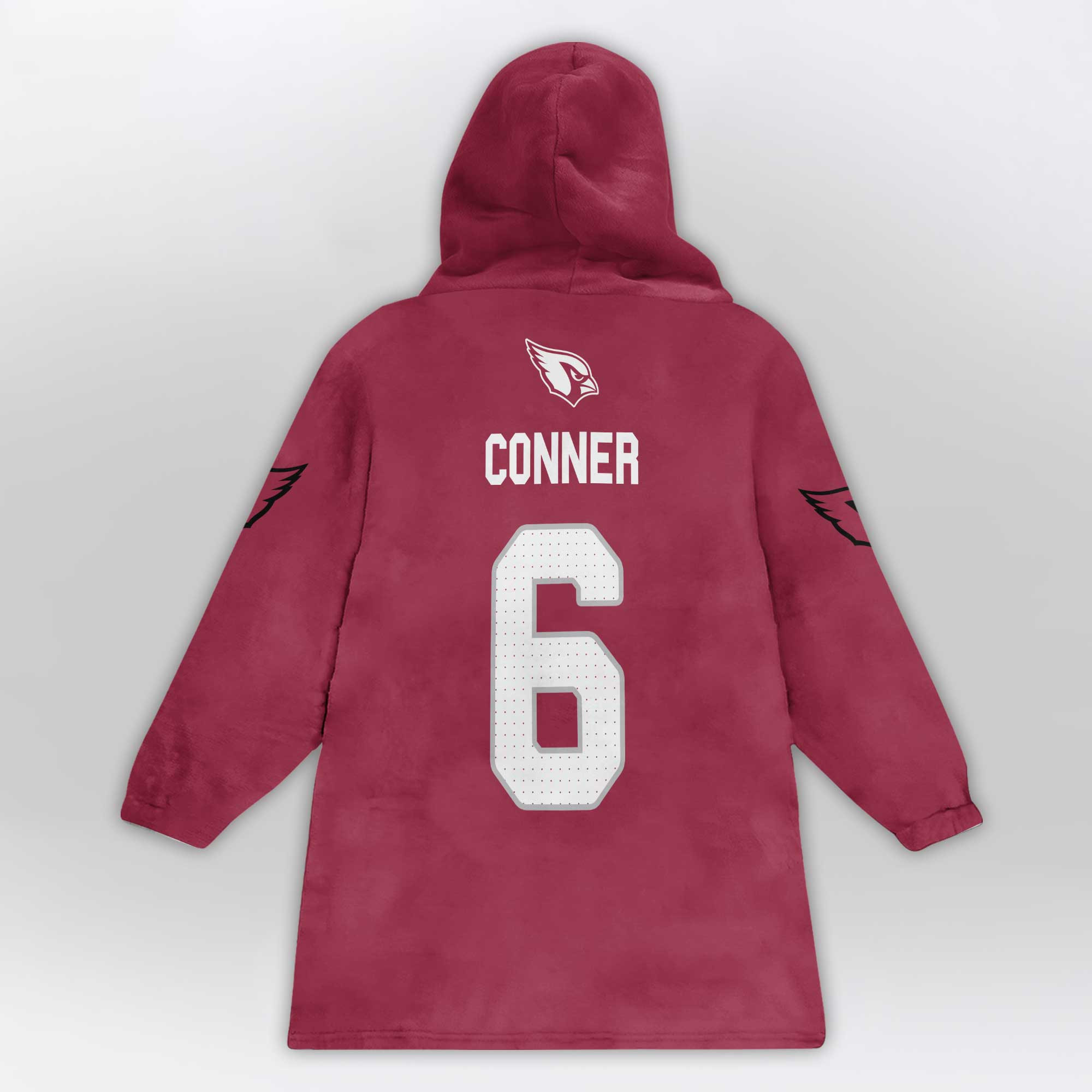 Kid 6 Arizona Football Unisex Blanket Hoodie