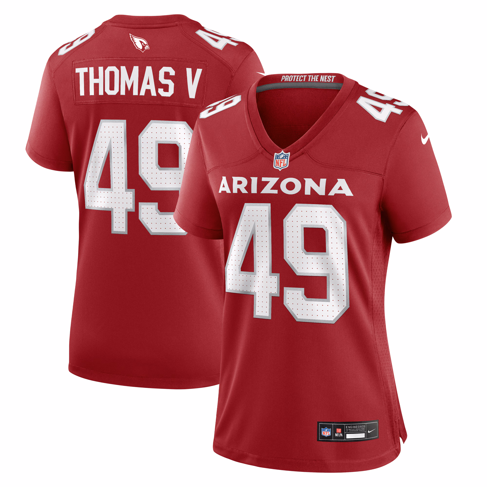 Starling Thomas V Arizona Cardinals Women's Team Game Jersey -  Cardinal