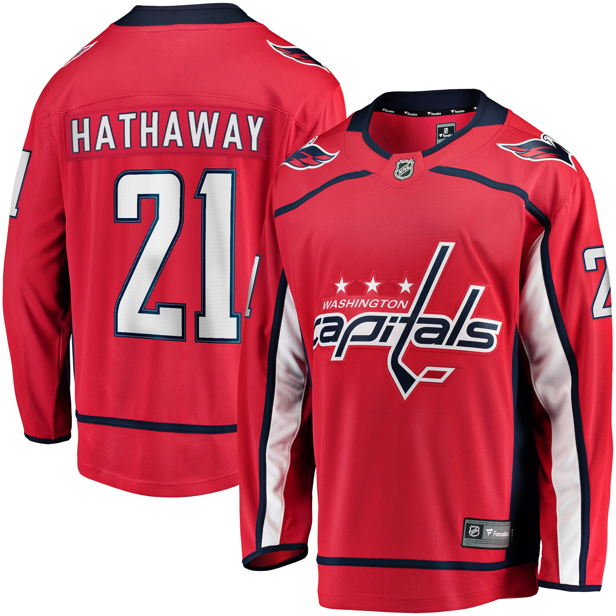 Garnet Hathaway Washington Capitals Replica Player Jersey - Red