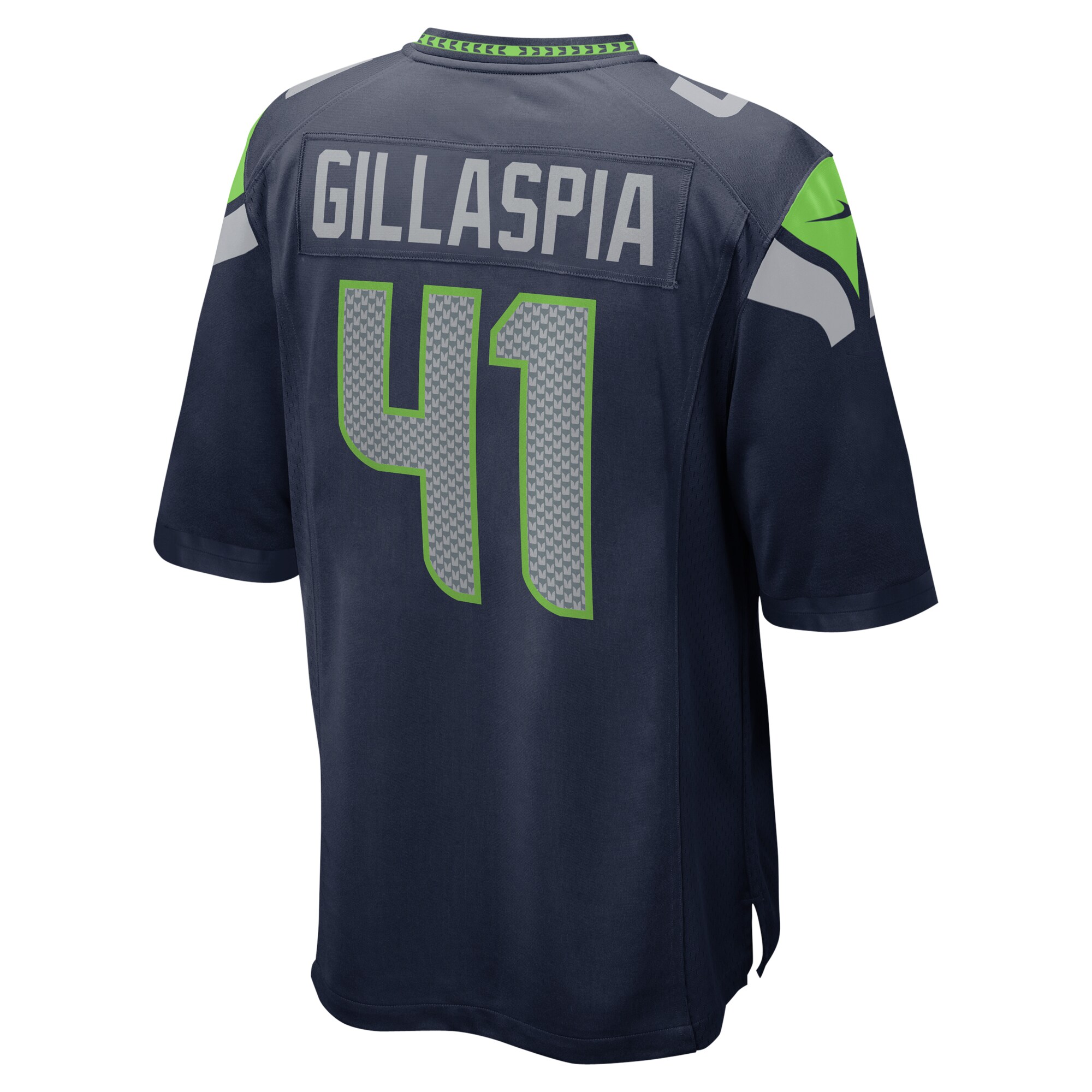 Cullen Gillaspia Seattle Seahawks  Home Game Player Jersey - College Navy