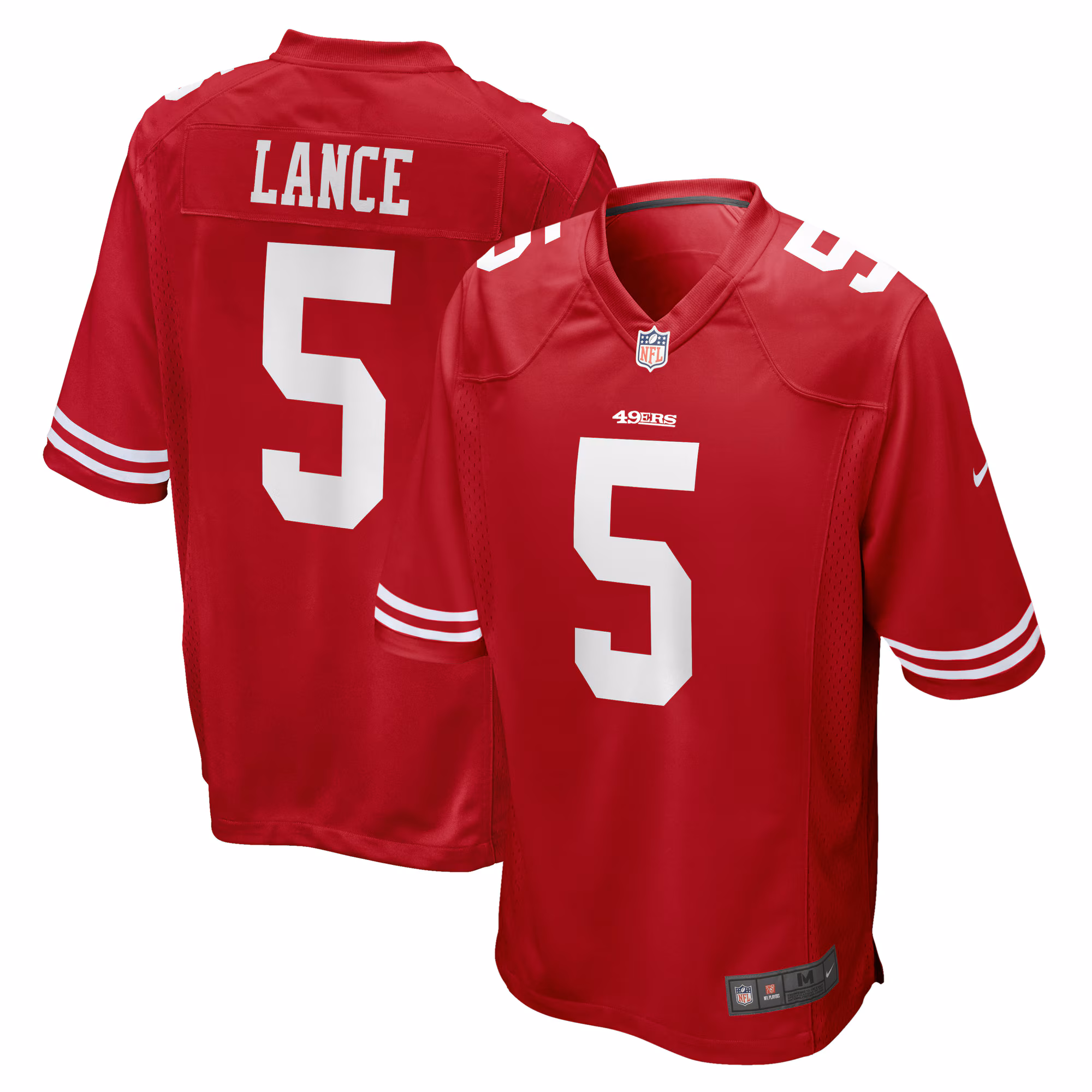 Trey Lance San Francisco 49ers Alternate Game Jersey - Scarlet