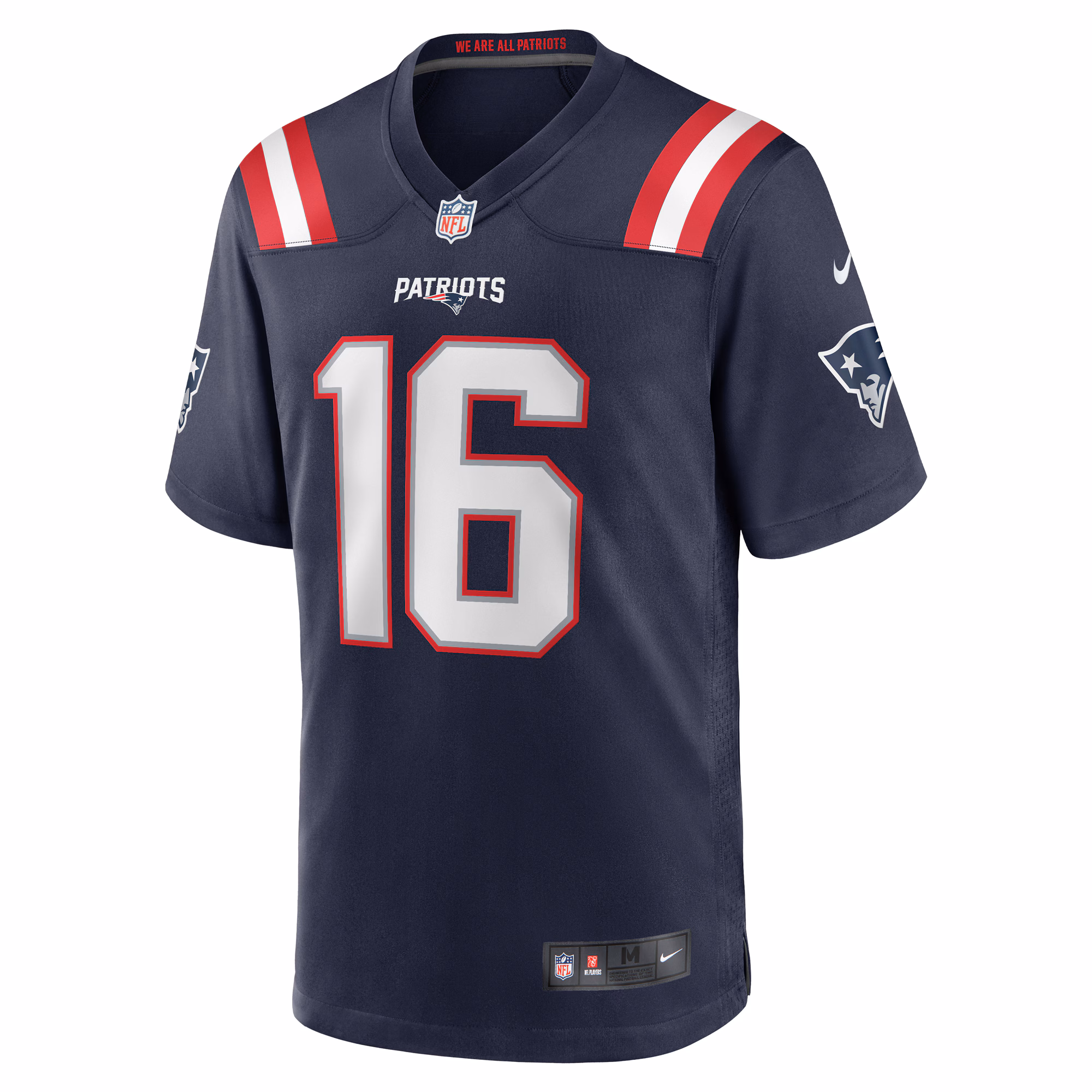 Malik Cunningham New England Patriots Team Game Jersey -  Navy