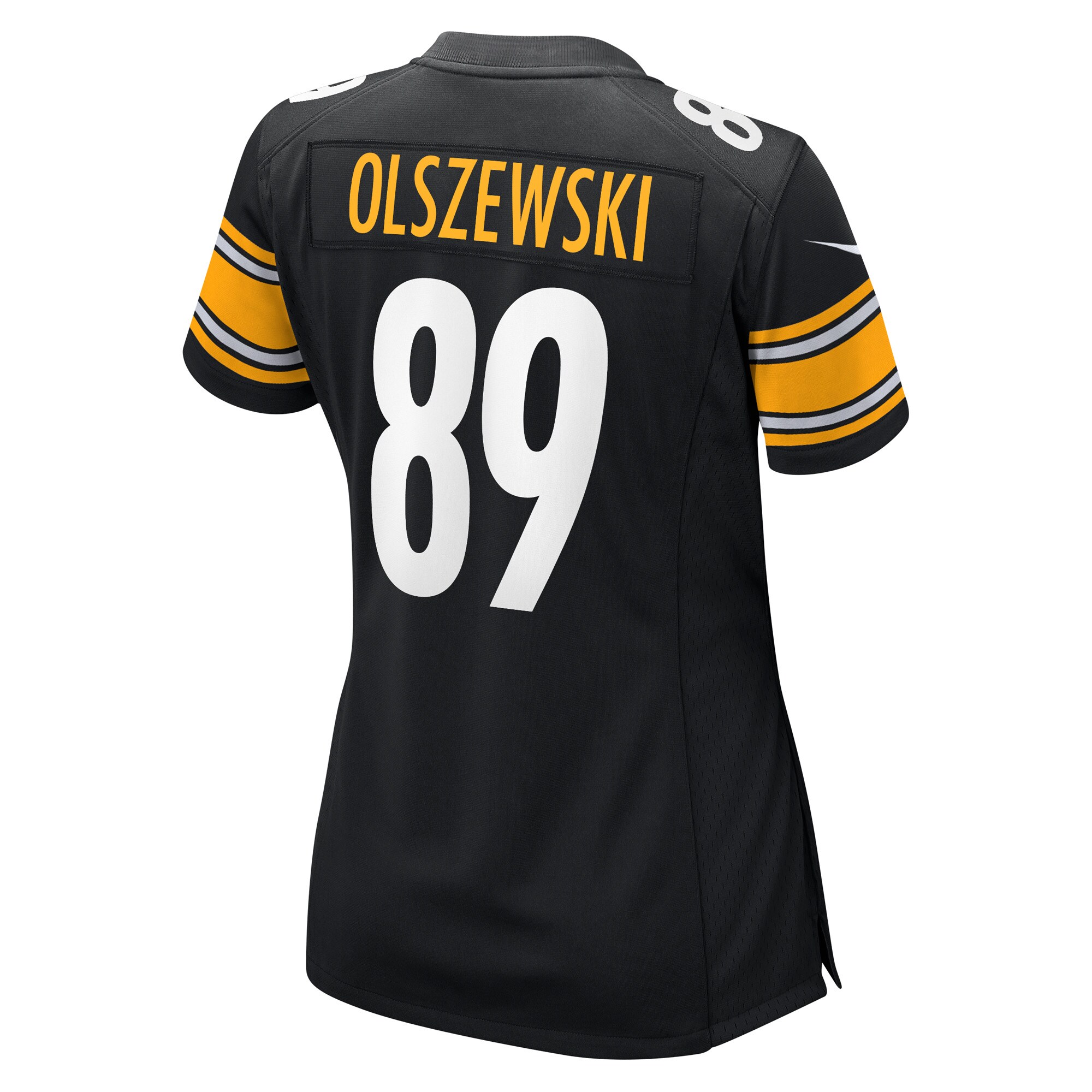 Gunner Olszewski Pittsburgh Steelers  Women's Game Player Jersey - Black