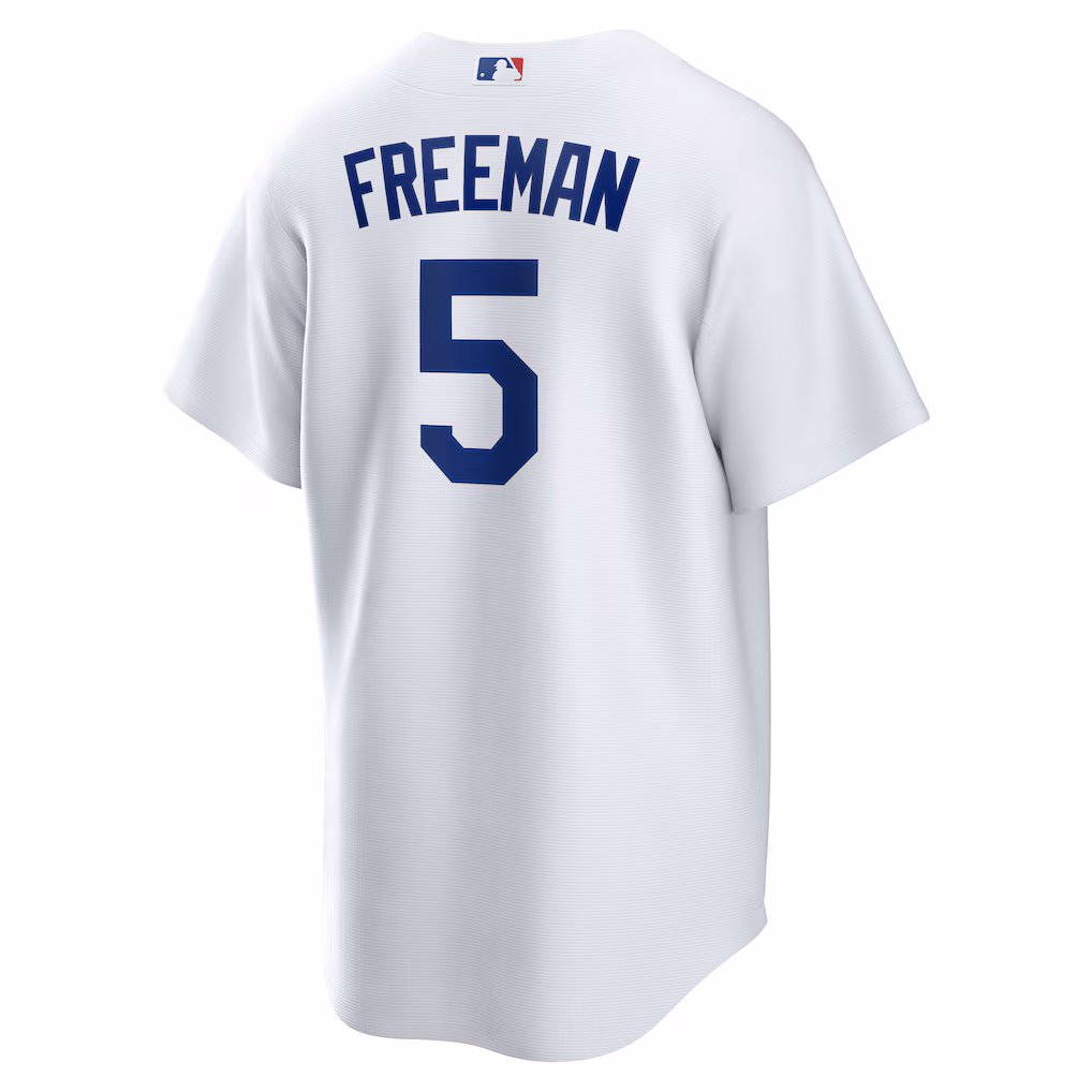 Freddie Freeman #5 Los Angeles Dodgers 2025 World Series Home Replica Player Jersey - White