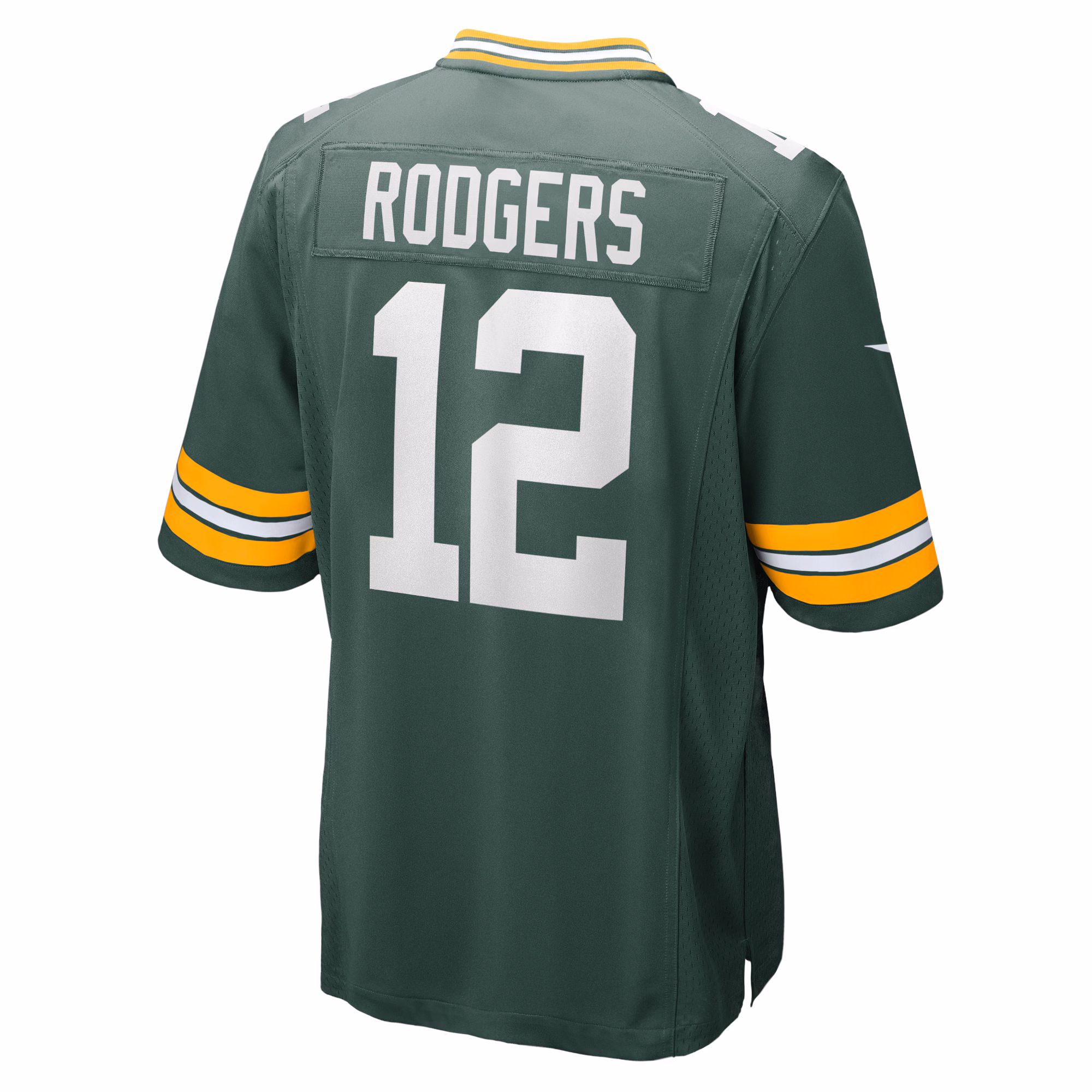Aaron Rodgers Green Bay Packers Game Team Jersey - Green