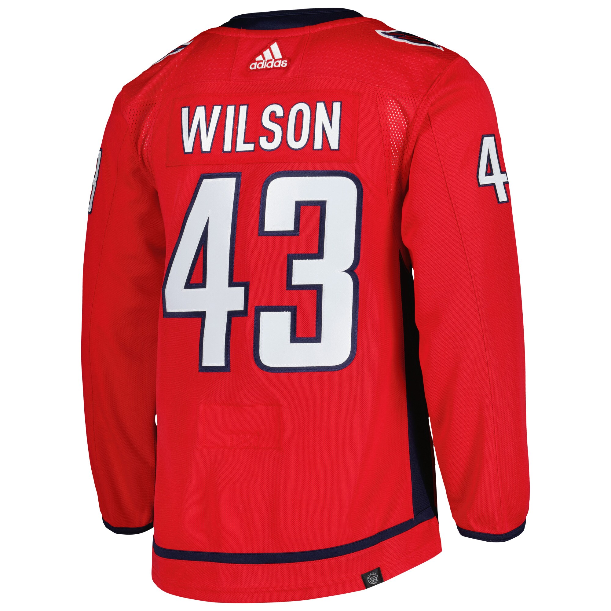 Tom Wilson Washington Capitals  Home Primegreen Authentic Pro Player Jersey - Red