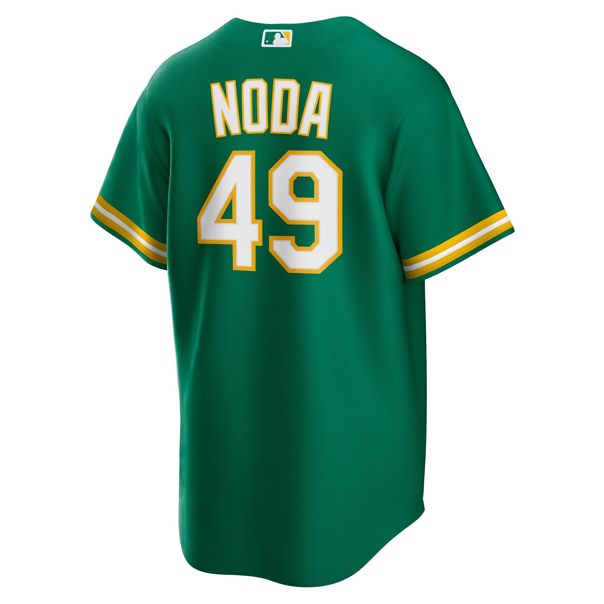 Men's Oakland Athletics Ryan Noda  Kelly Green Alternate Replica Jersey